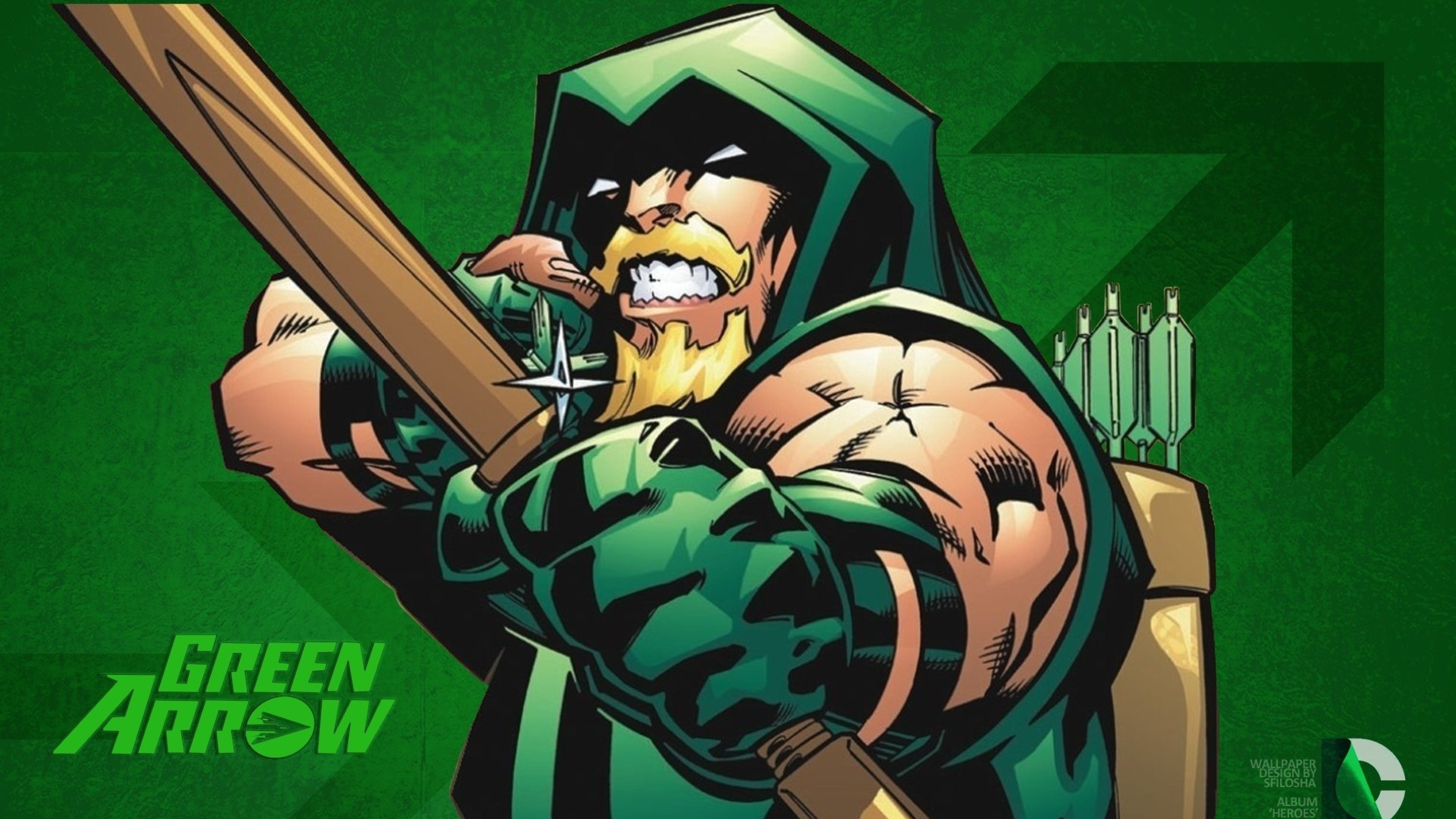 Wallpaper green arrow, more fun comics, dc comics