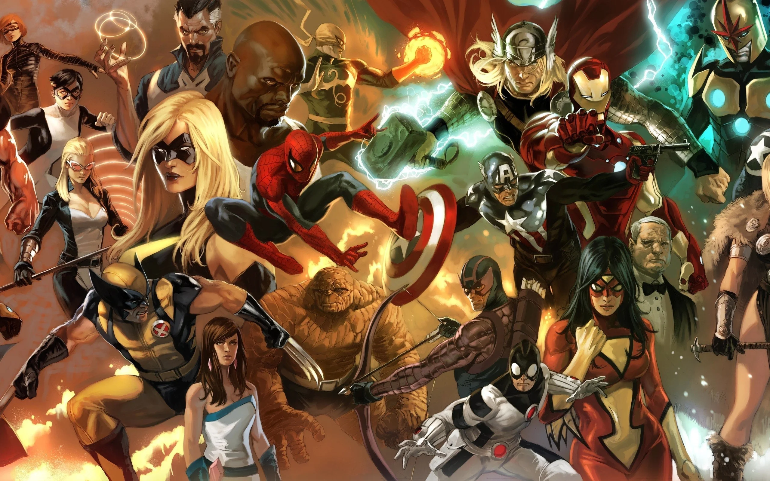 Marvel wallpapers screensaver