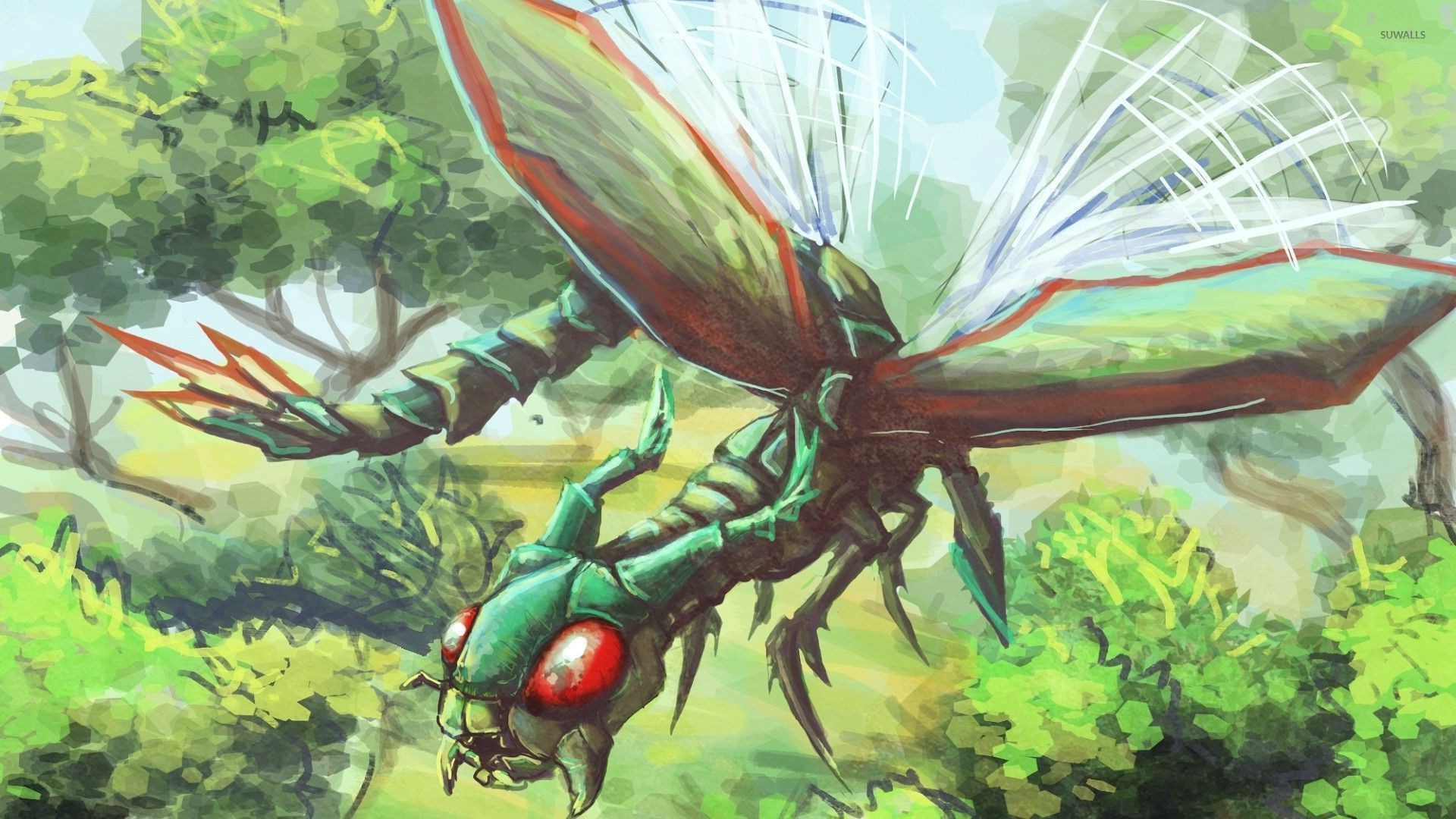 Flygon – Pokemon wallpaper jpg