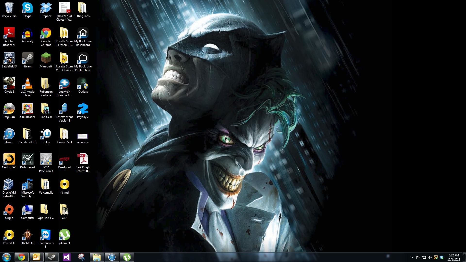 My new desktop background, from The Dark Knight Returns OST