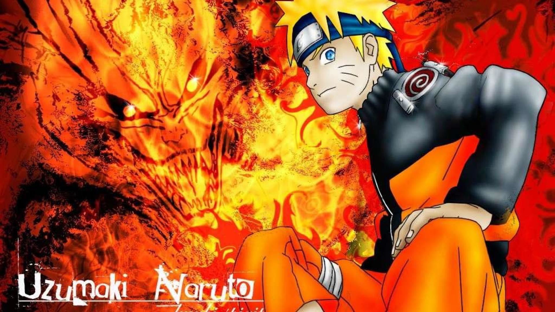 Naruto and nine tails – – High Quality and Resolution