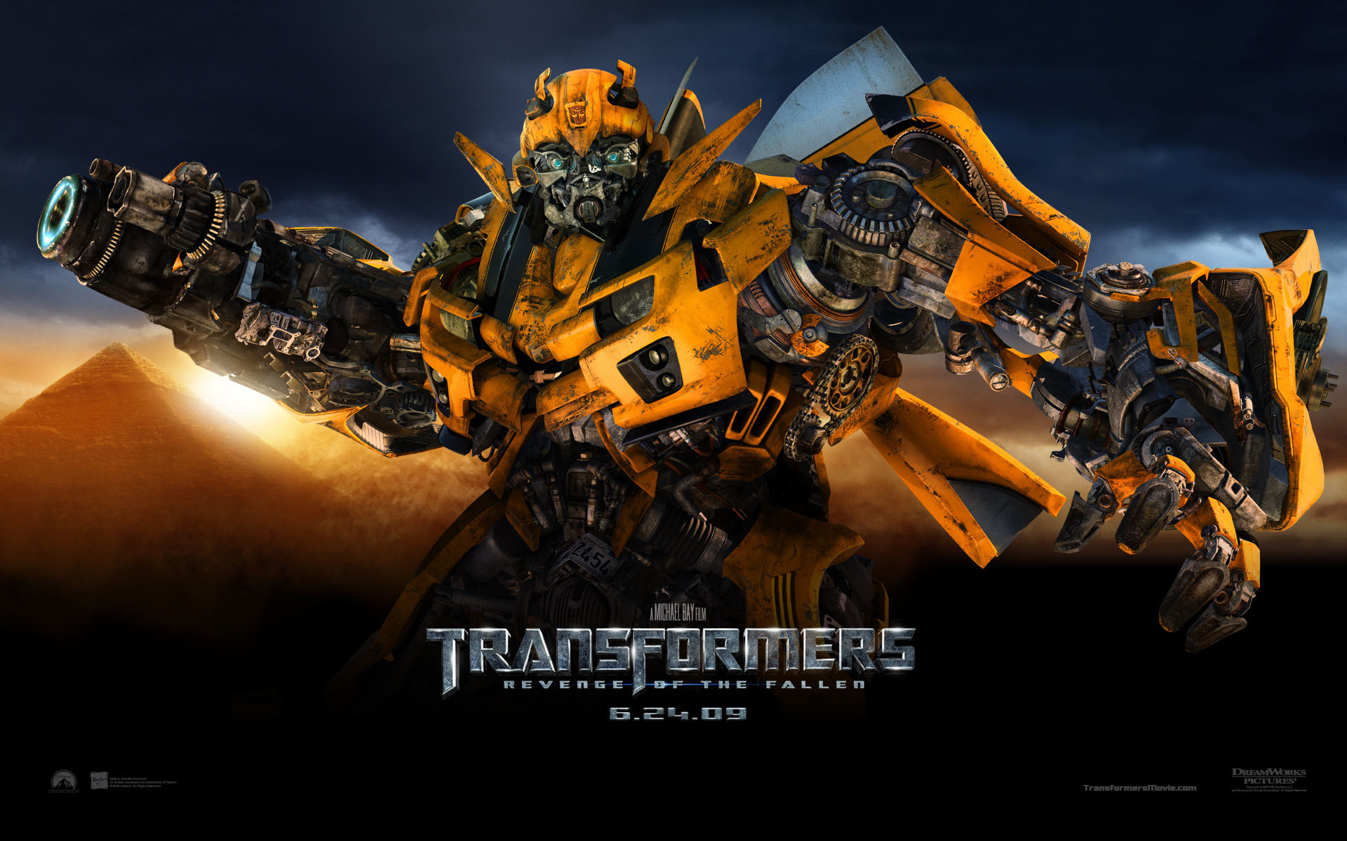 Bumble Bee from Transformers Revenge of the Fallen Movie wallpaper – Click  picture for high resolution HD wallpaper