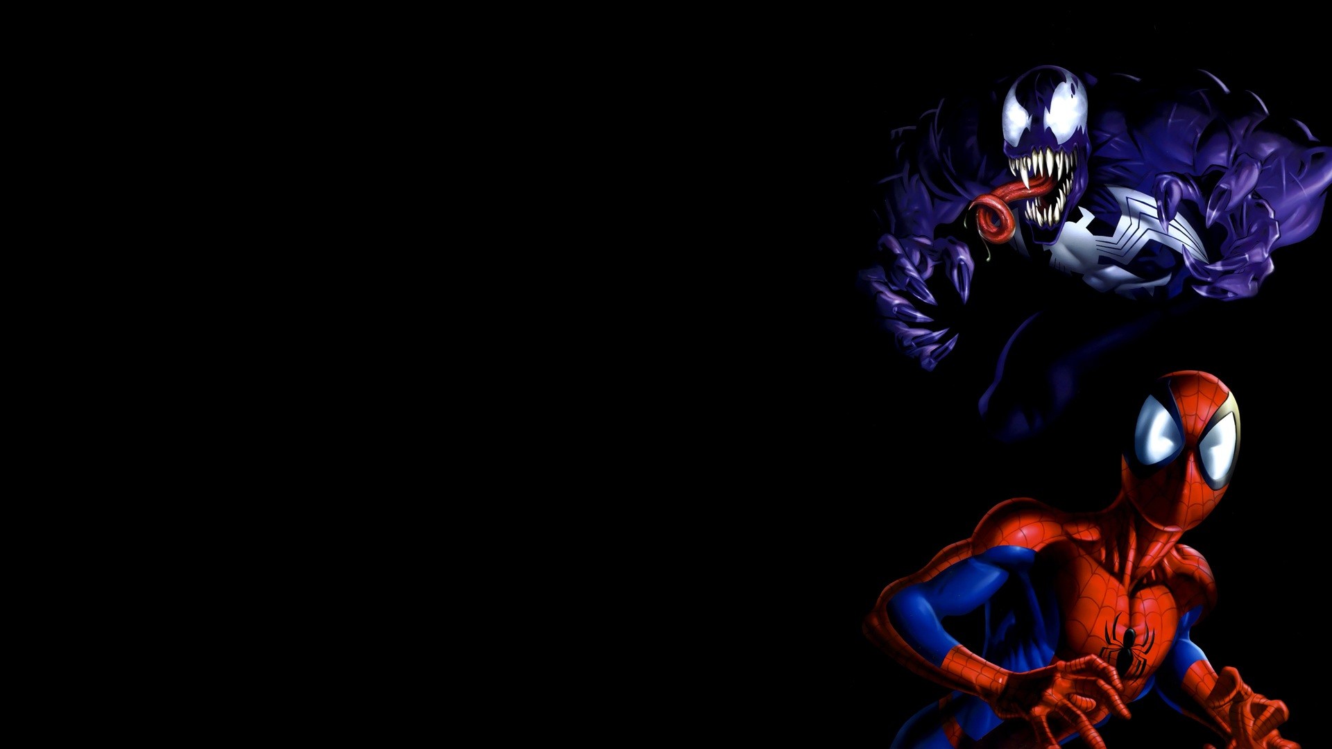 Venom Spider man Marvel Comics / Wallpaper
