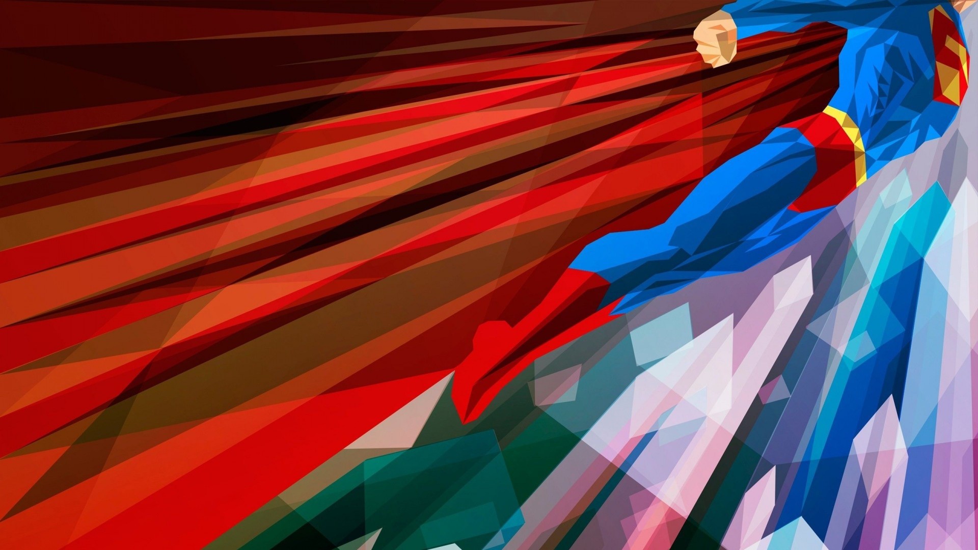 Background Full HD 1080p. Wallpaper superhero, superman, bright