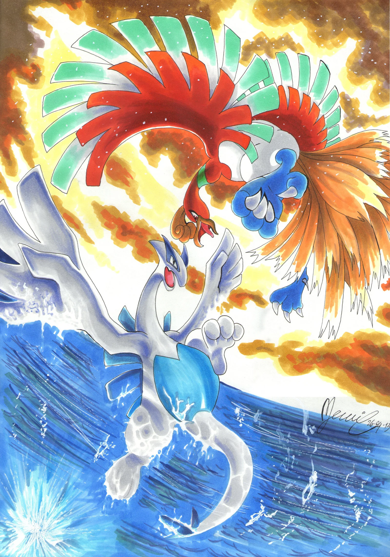 168 Ho Oh And Lugia Images, Photos, Reviews