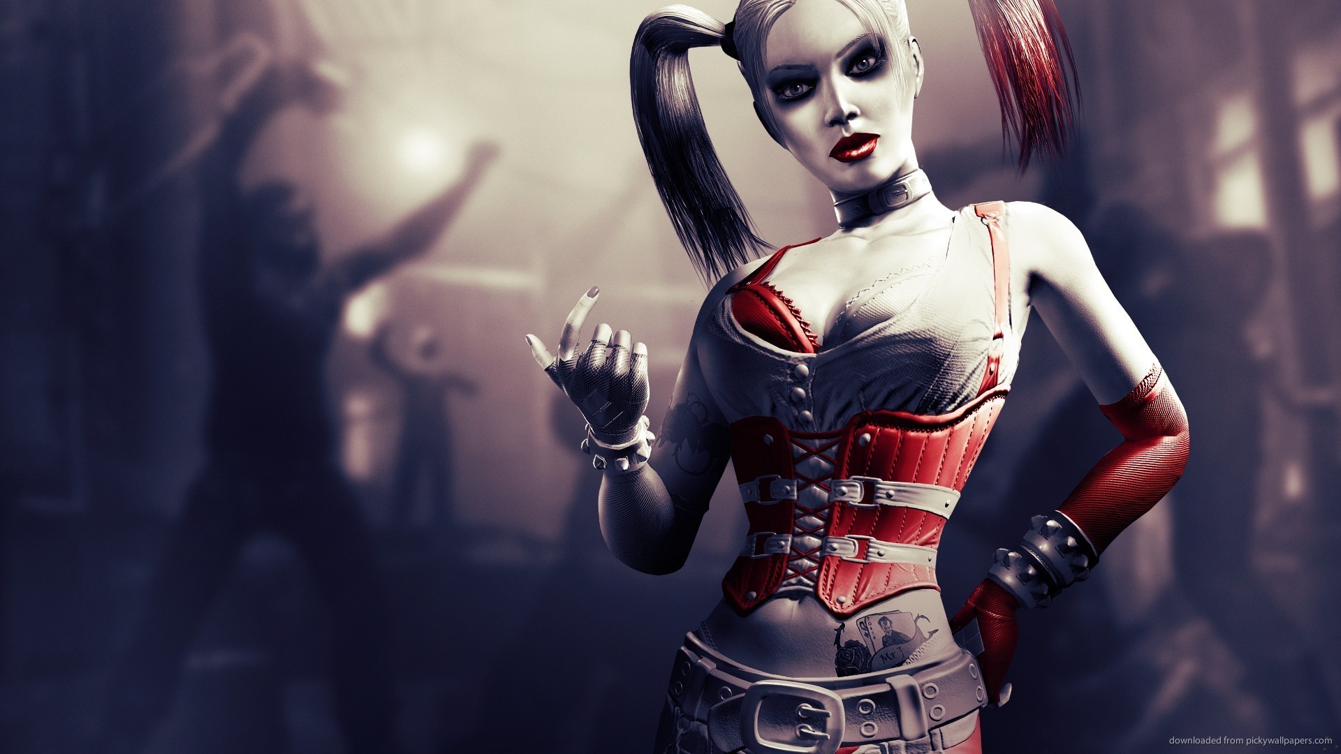 Batman Arkham City Harley Quinn wallpaper