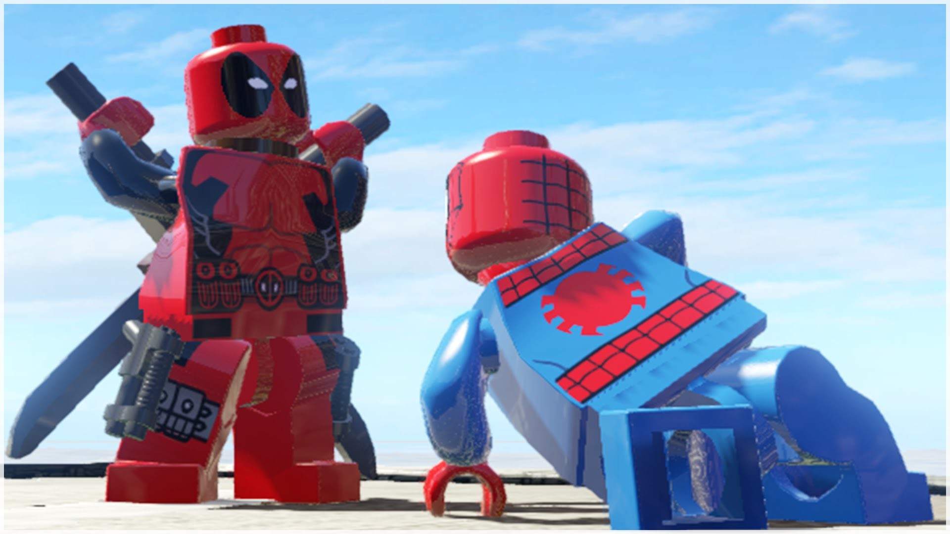 LEGO DEADPOOL VS LEGO SPIDER MAN SPIDERMAN – CRAZY BATTLE LEGO Marvel Super Heroes
