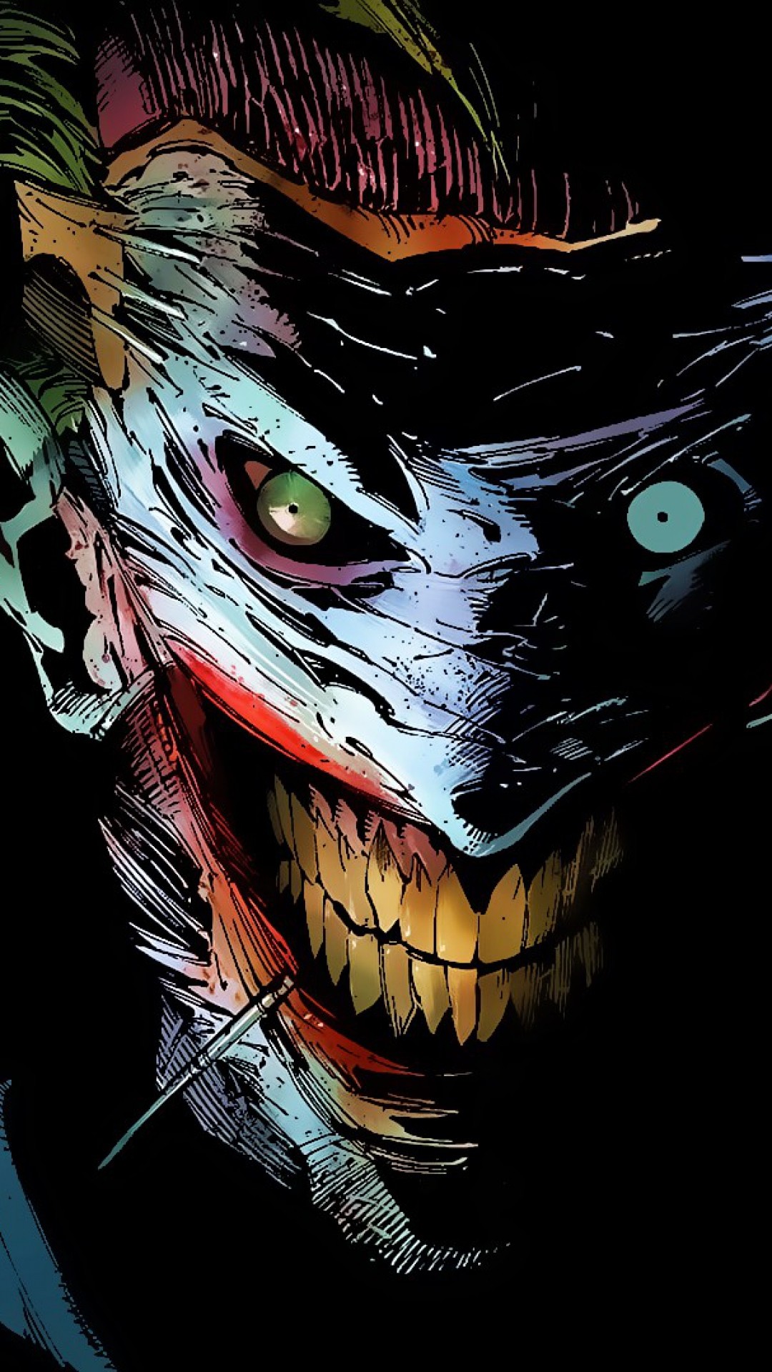 Preview wallpaper joker, dc comics, art 1080×1920