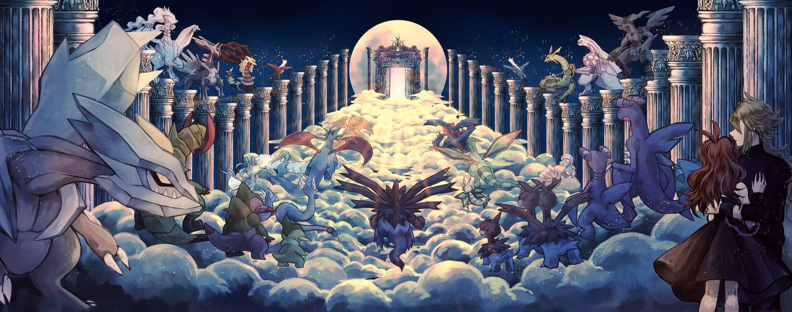 Download Pokemon Clouds Wallpaper 1920x1200, Wallpoper #