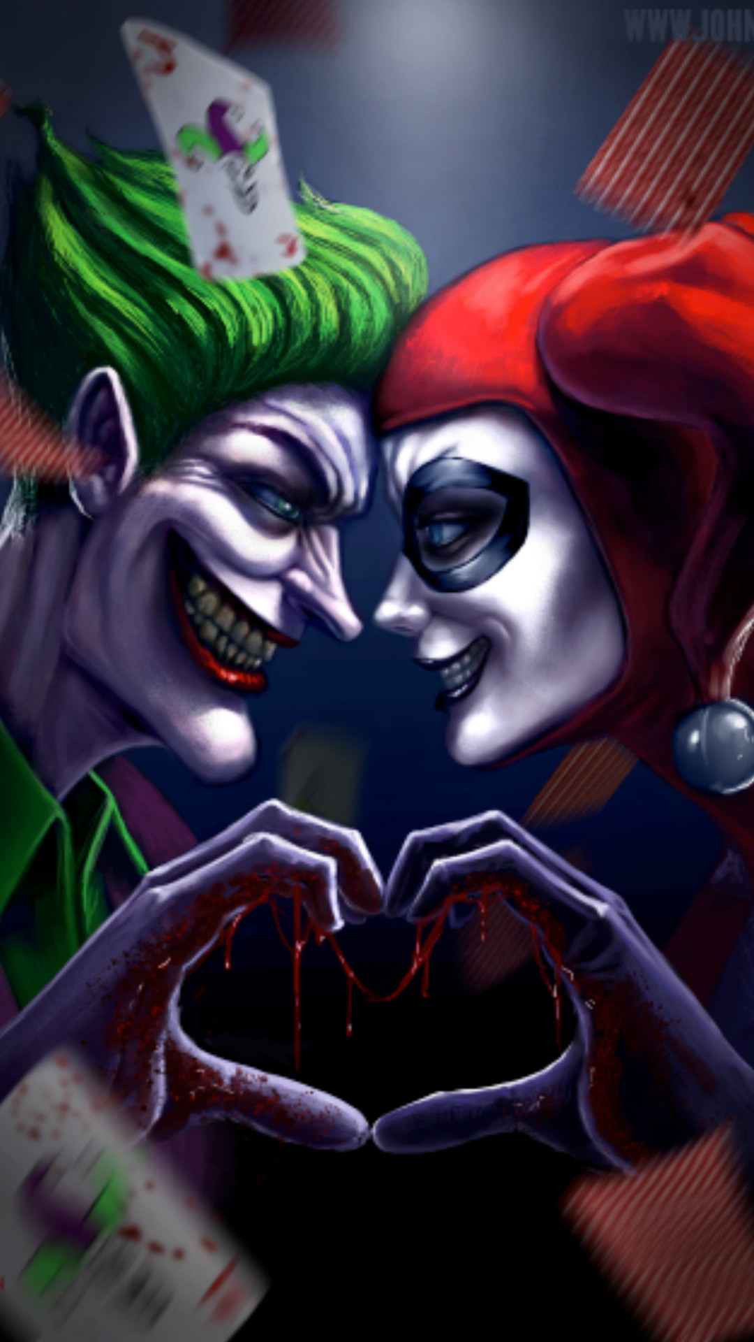 Joker and Harlequinn Wallpaper