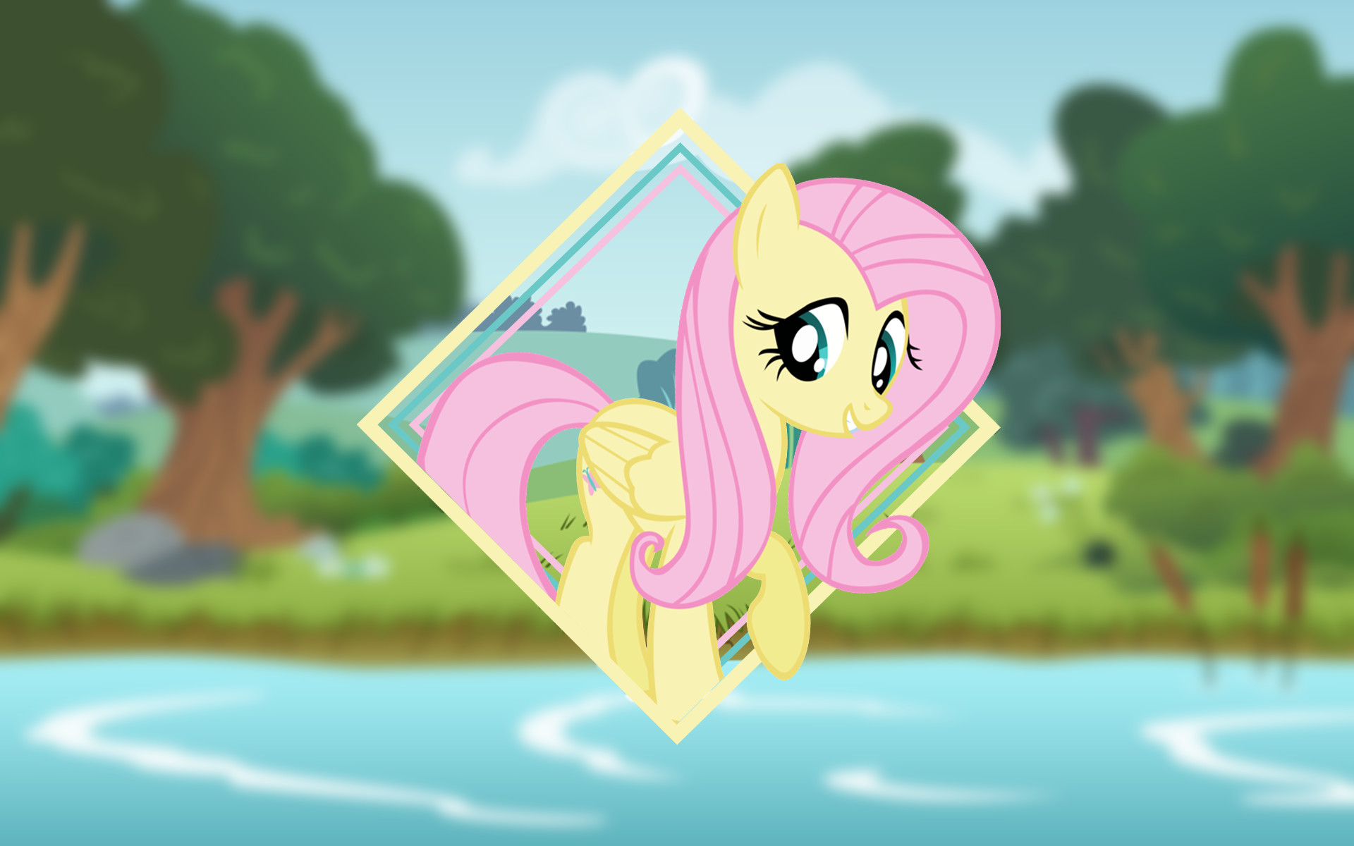 Fluttershy Wallpaper Mane 6 Wallpaper Pack by Damuchi99