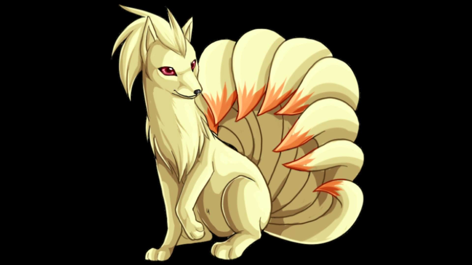 Nine tails. Покемоны Девятихвостая лиса. Покемон Найнтейлс. Кицунэ девятихвостый Лис. Покемон Кицунэ.