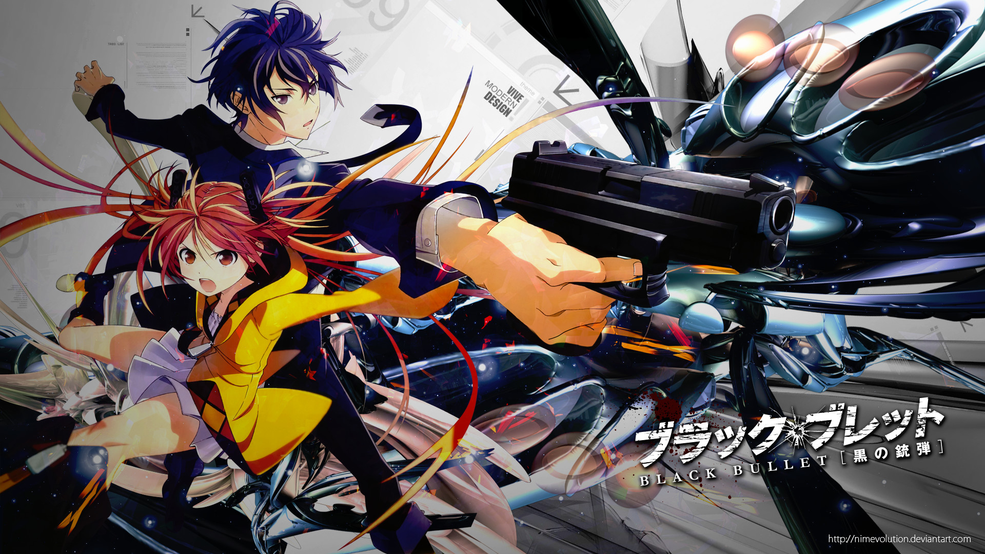 Fondo de pantalla HD Fondo de Escritorio ID704176. Anime Black Bullet