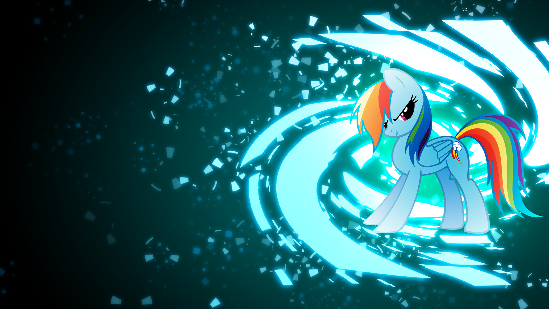 My Little Pony Rainbow Dash Vector HD Wallpaper Background ID220086