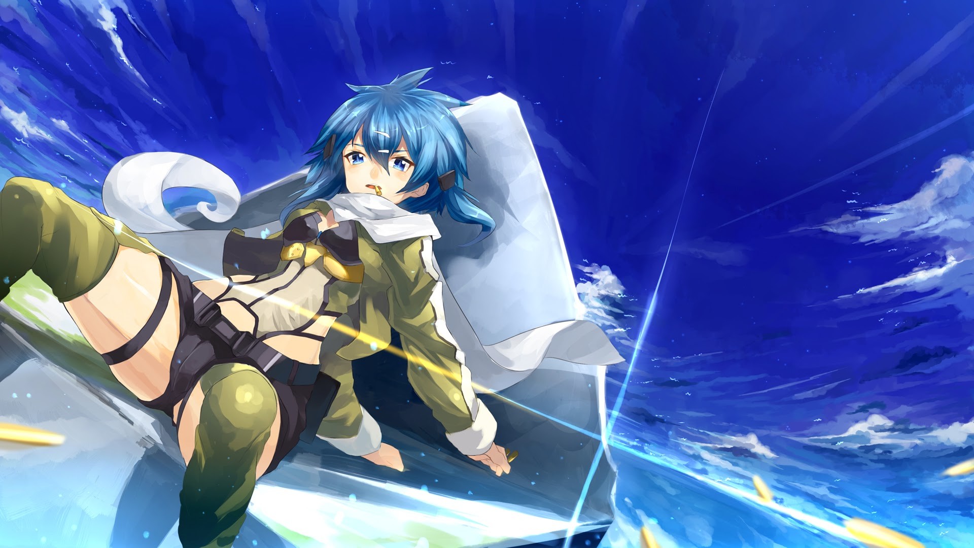 Sinon gun gale online asada shino phantom bullet arc