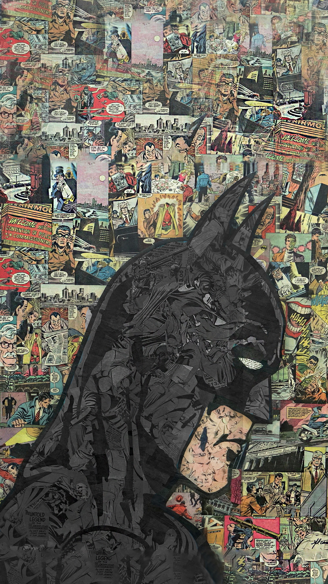 Phone wallpaper from Zedge – Batman comic