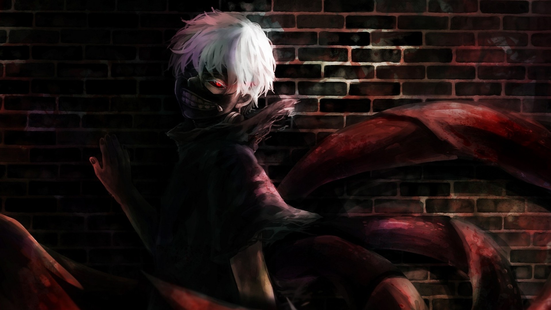 Wallpaper tokyo ghoul, kaneki ken, art, mask