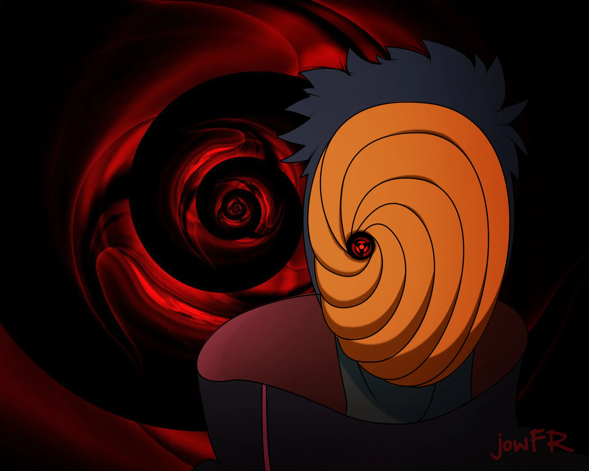 Naruto – TUTORIAL Uchiha Obito by jowFR