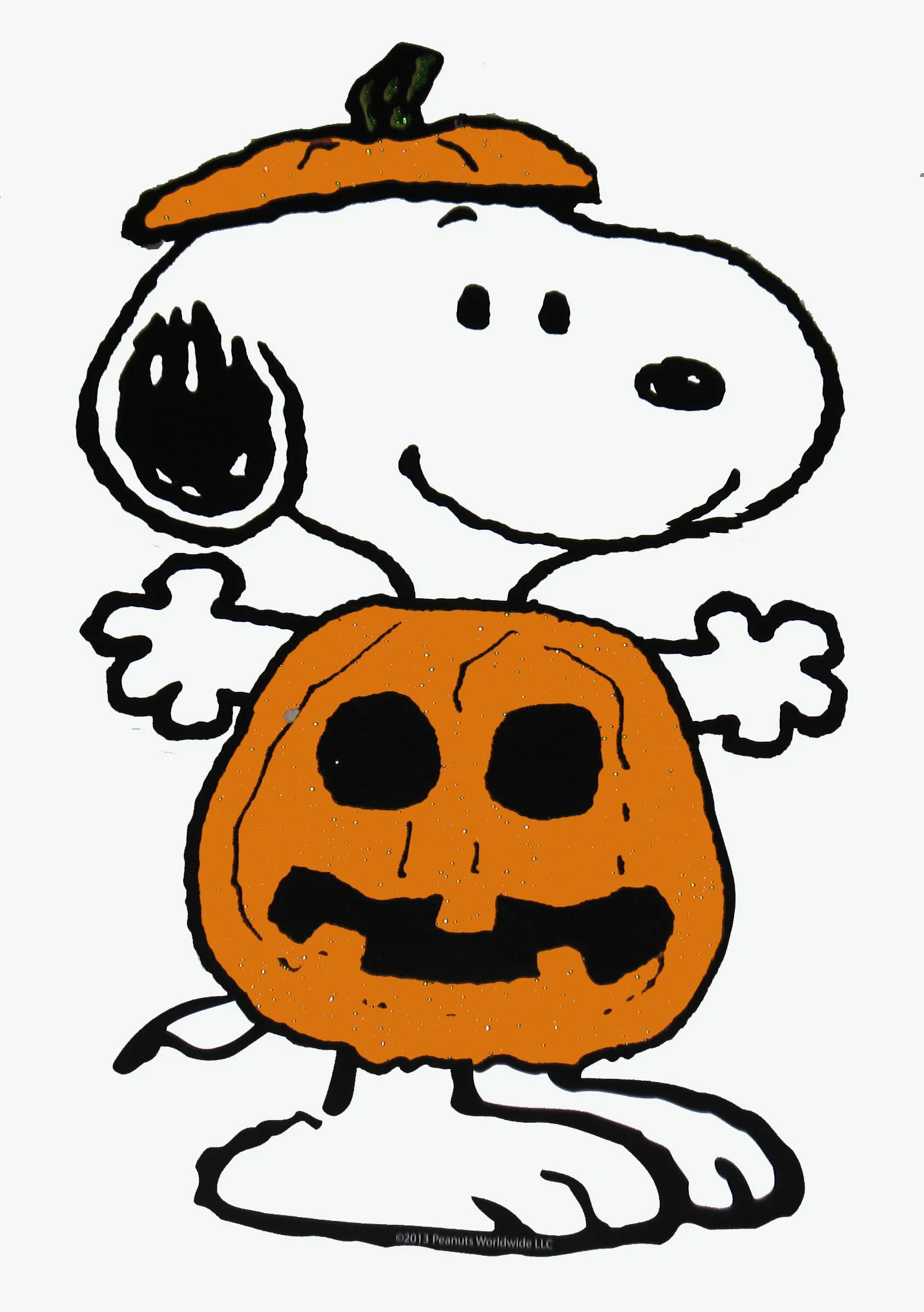 Peanuts Gang Sparkling Halloween Die Cut Wall Decor – Snoopy