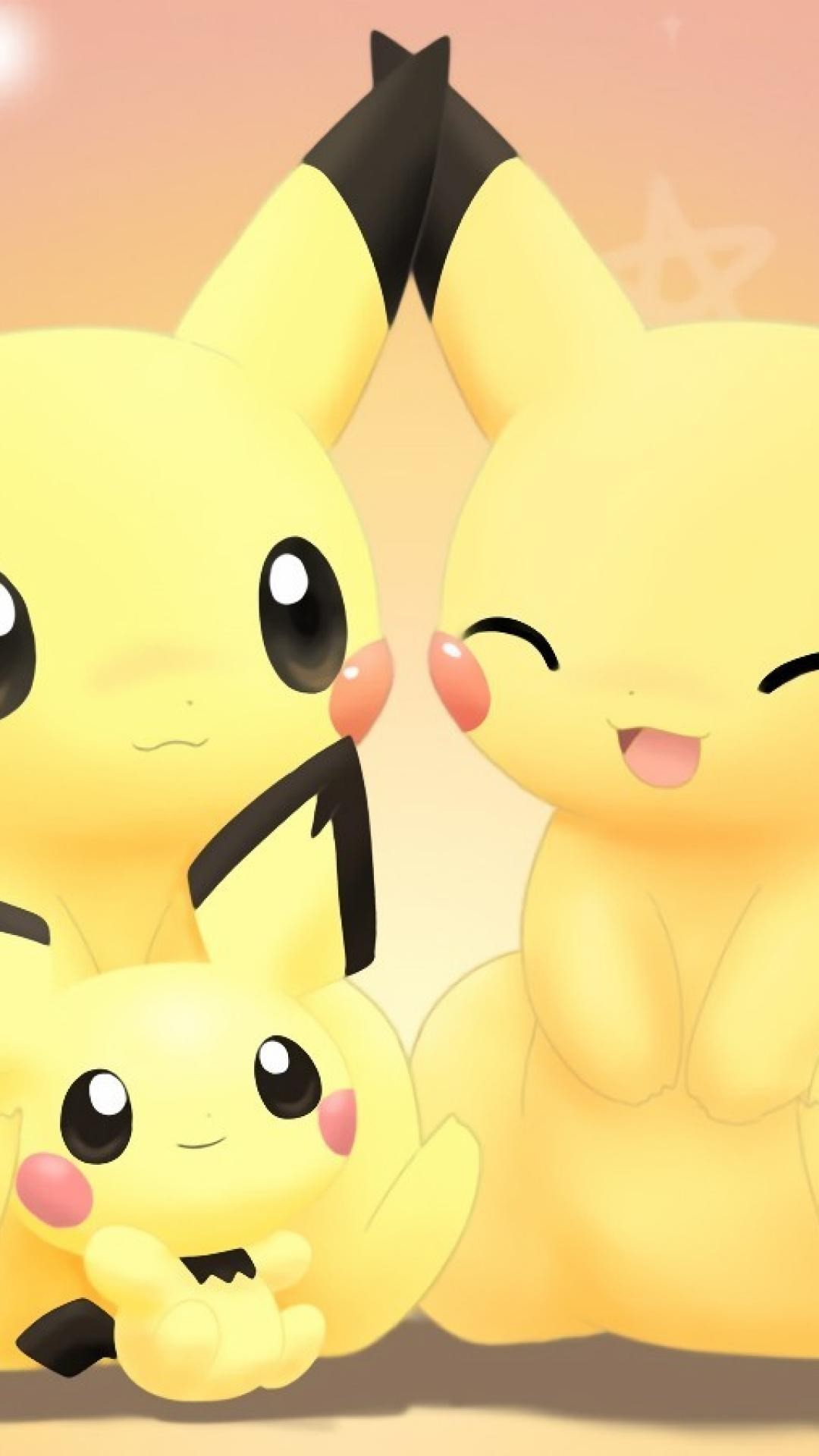 Pokemon cute pikachu girly love iphone 6 plus wallpaper