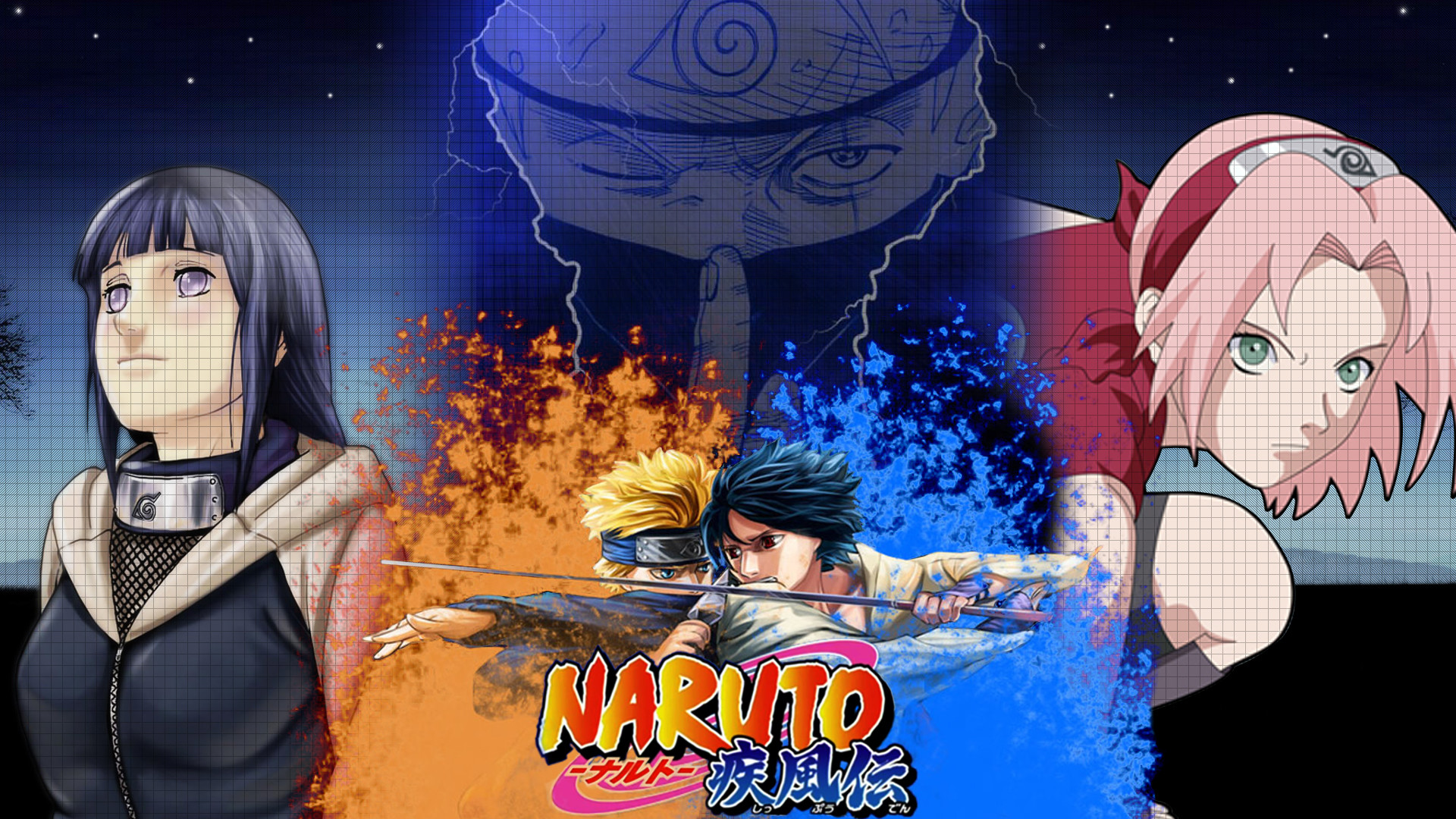 Anime – Naruto Naruto Uzumaki Kakashi Hatake Sakura Haruno Sasuke Uchiha  Hinata HyÅ«ga Sharingan (Naruto