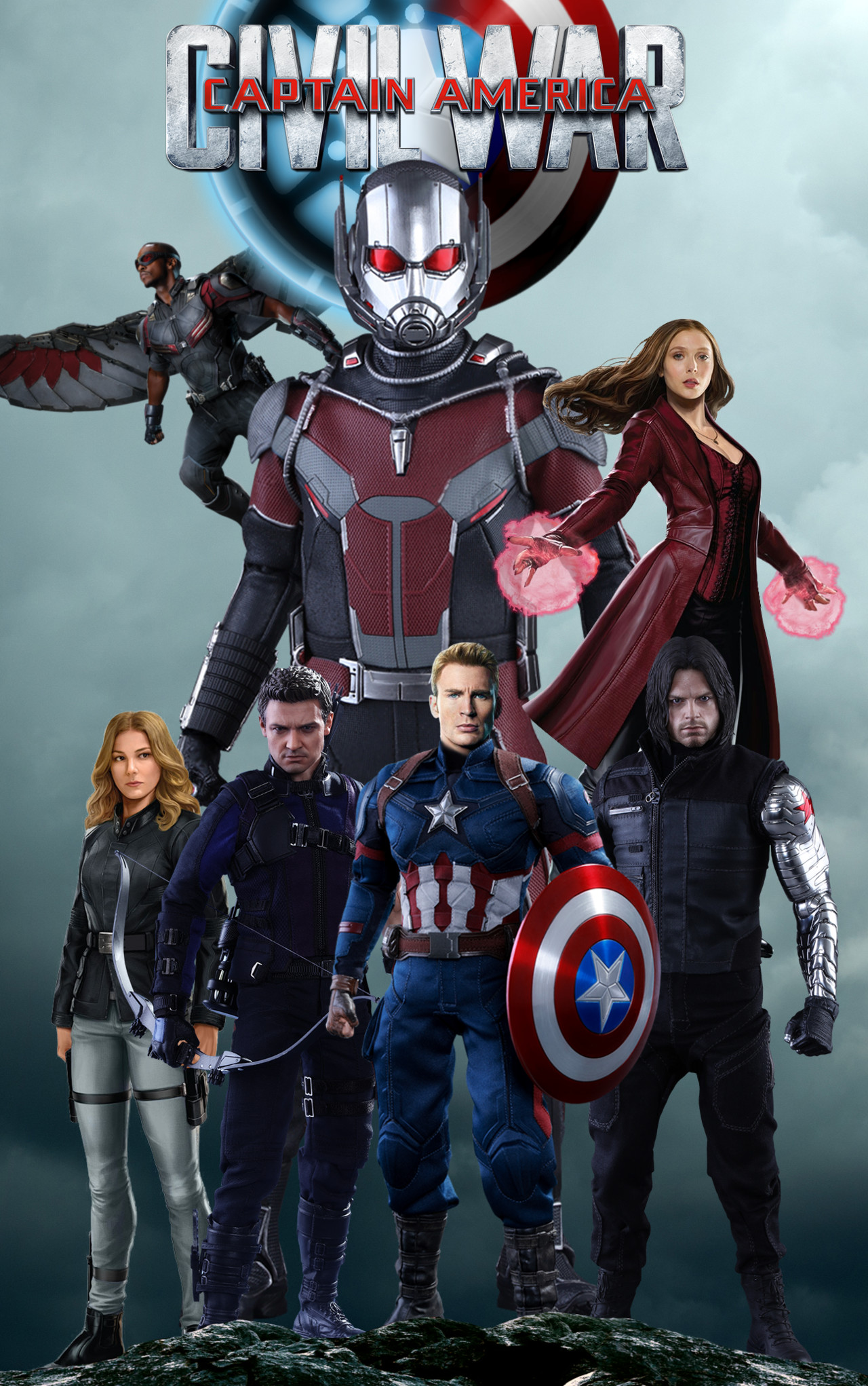 Team Captain America by ArkhamNatic Team Captain America by ArkhamNatic