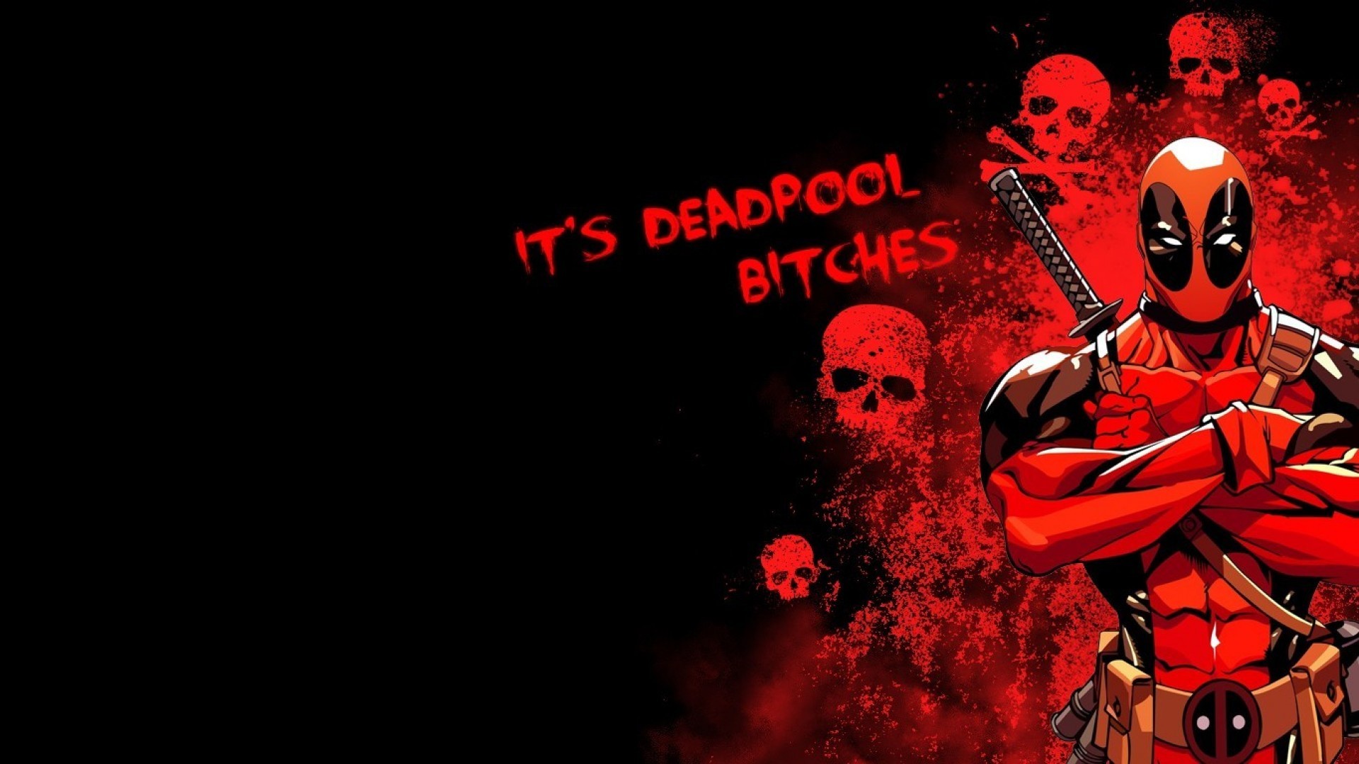 Deadpool Full HD Wallpaper 1920×1080