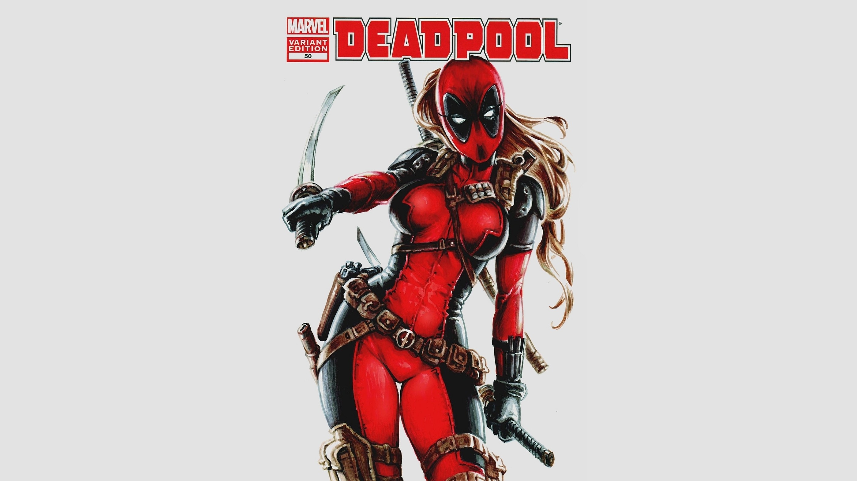 Deadpool Cool Girl Wallpaper HD