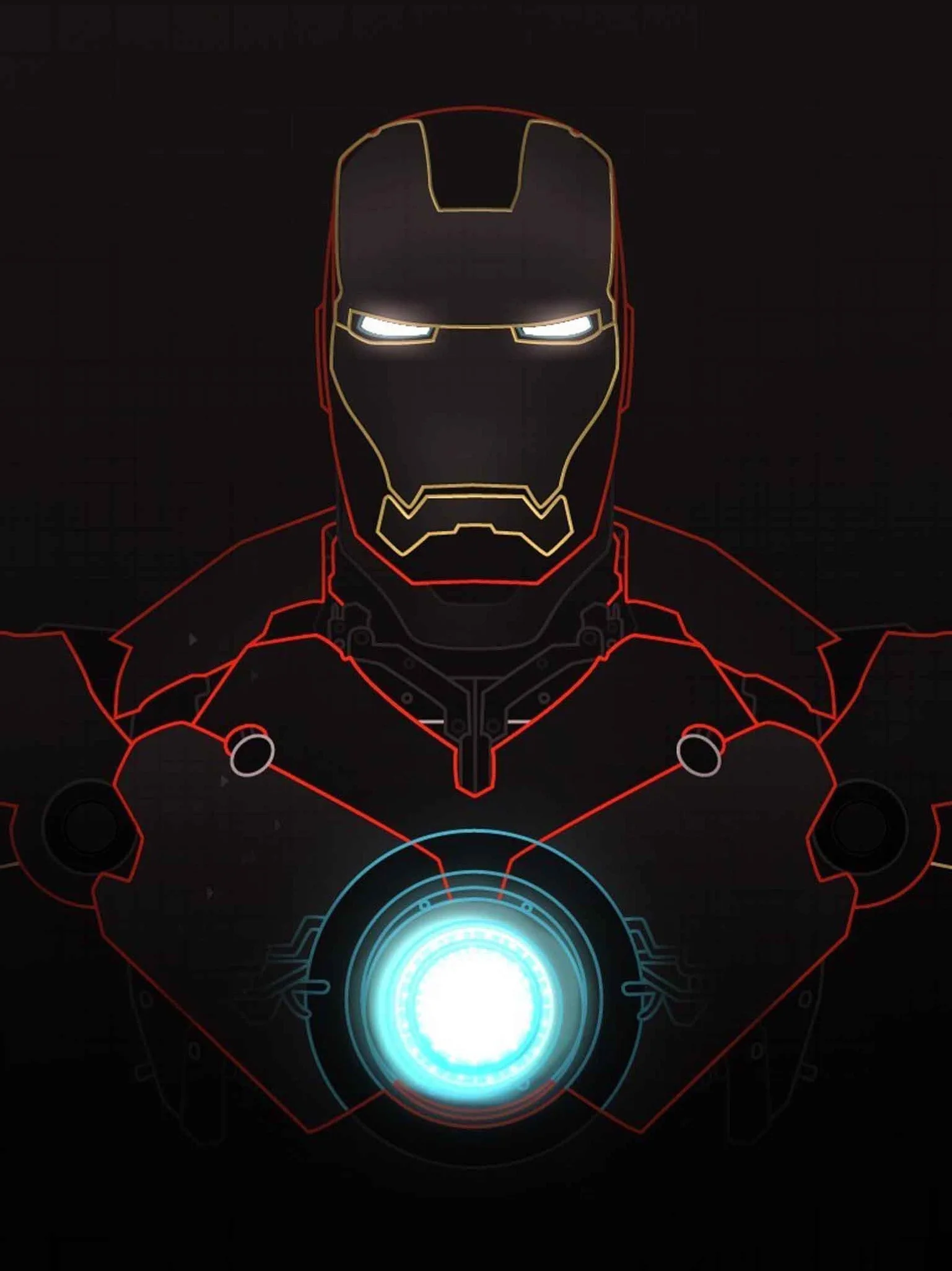 Iron Man iPad wallpaper