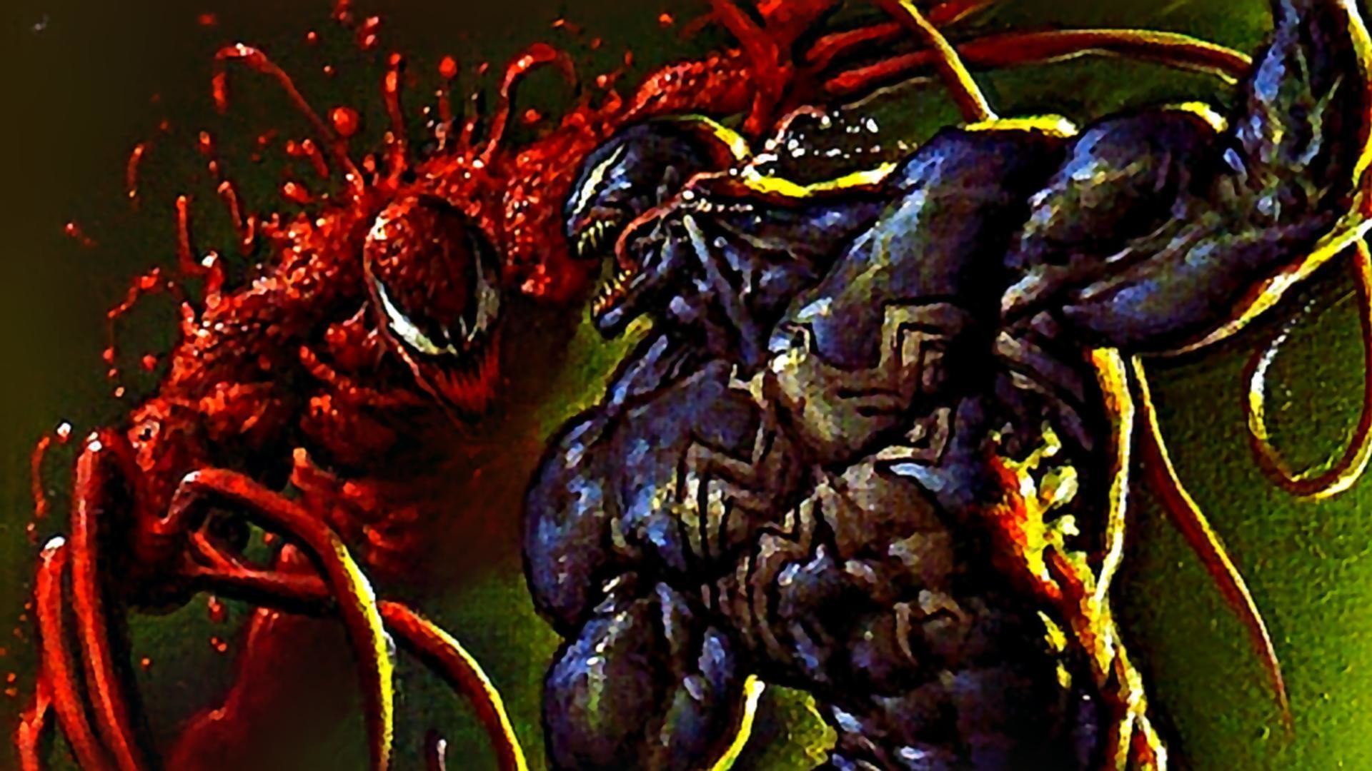 Marvel Comics Carnage Spiderman Wallpaper taken from