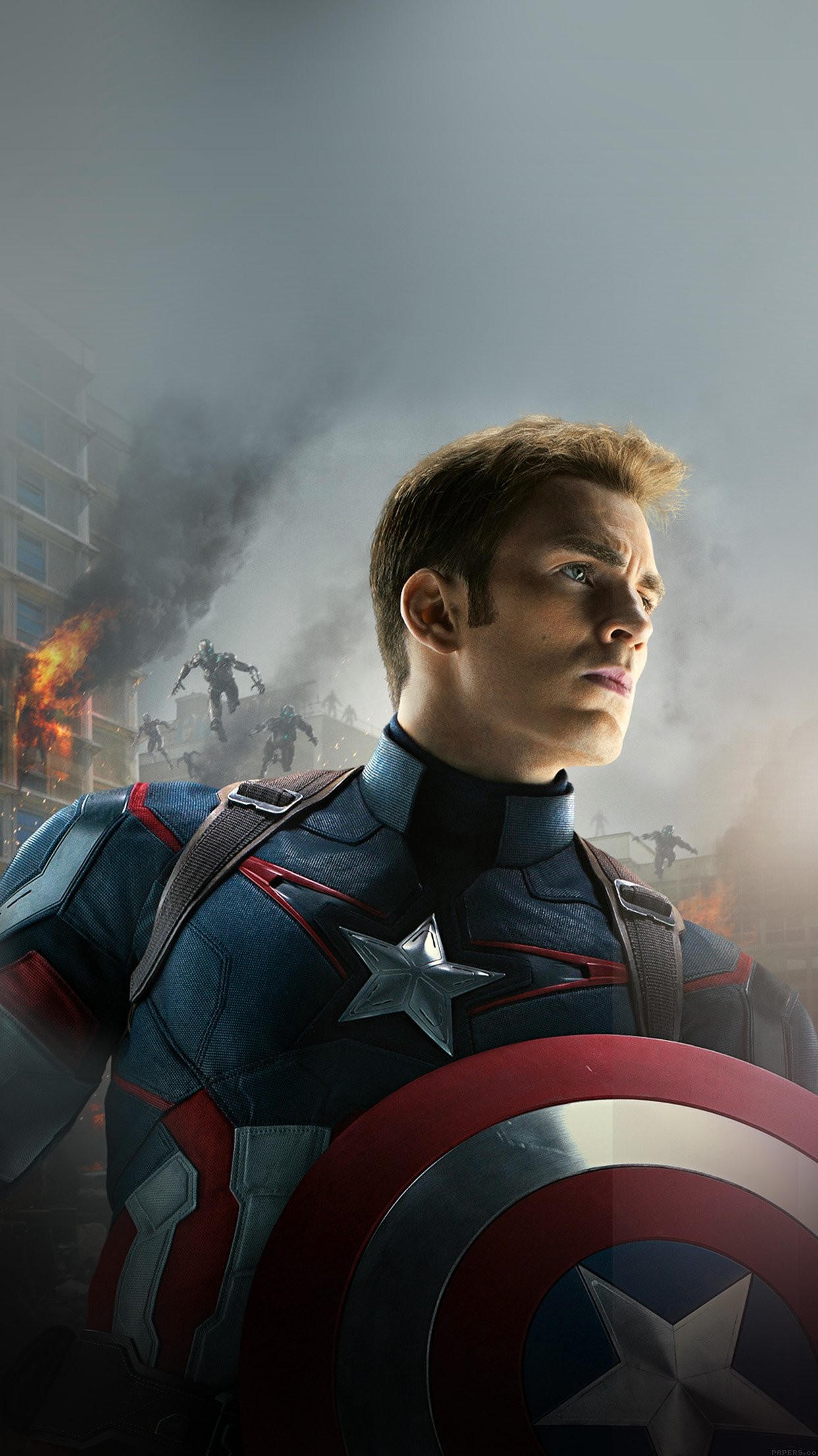 Avengers age of ultron captain america chris evans iPhone 7 wallpaper