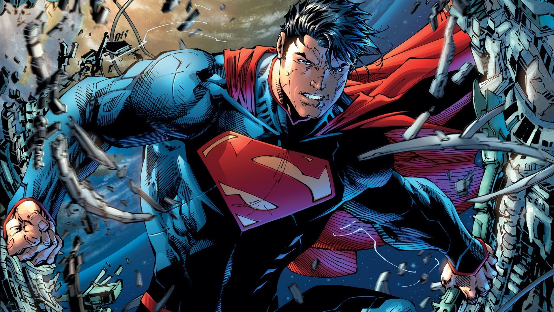 DC Comics Superman Man Of Steel The New 52 Superman Unchained wallpaper background