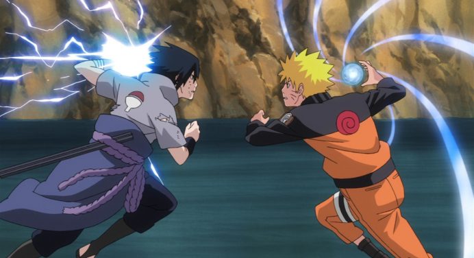 128 Naruto Vs Sasuke Hd