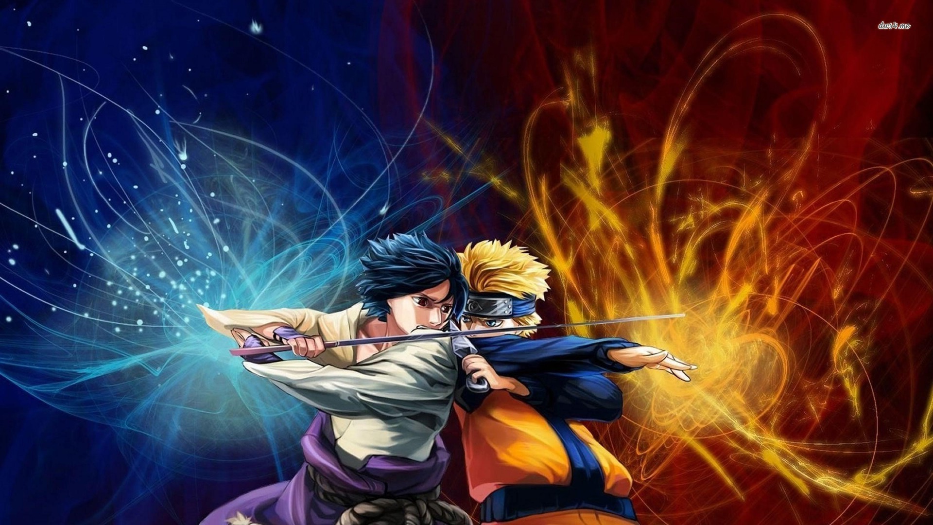 Naruto Shippuden Vs Sasuke Uchiha Wallpaper
