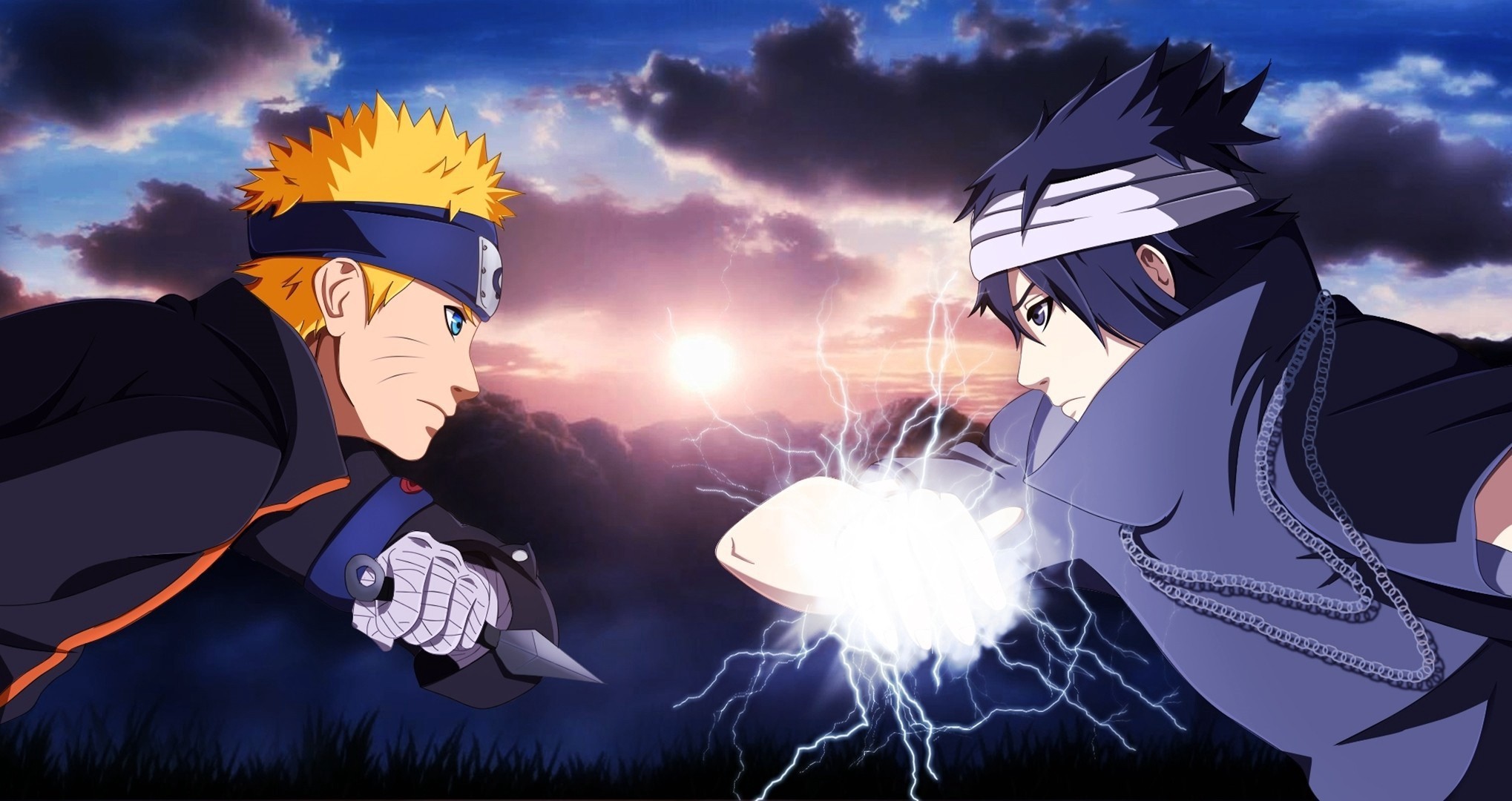 Anime – Naruto Naruto Uzumaki Sasuke Uchiha Wallpaper