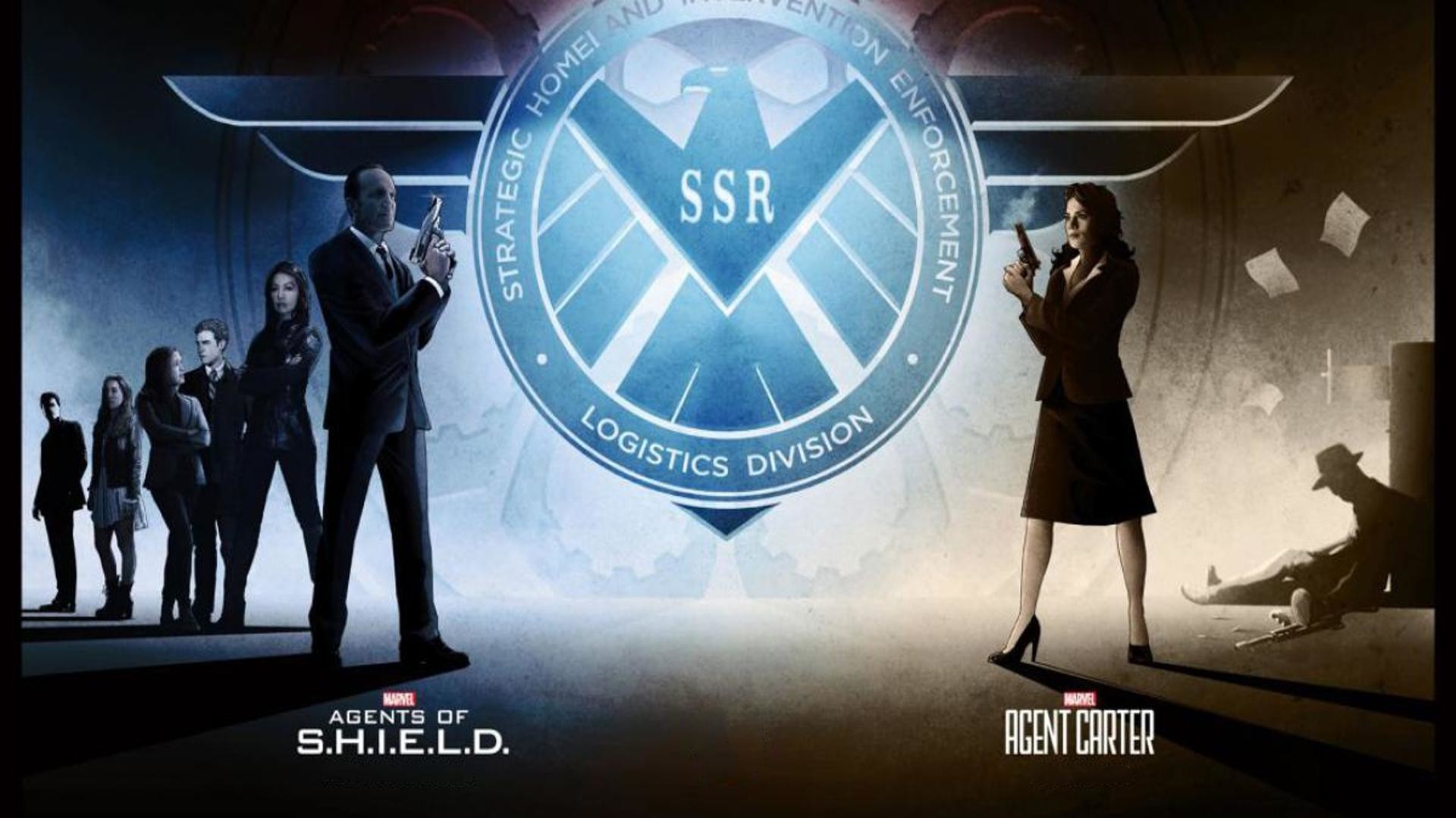 I found an image in one of the news pieces about Agents of S.H.I.E.L.D and Agent Carter getting renewed and decided to make it a wallpaper