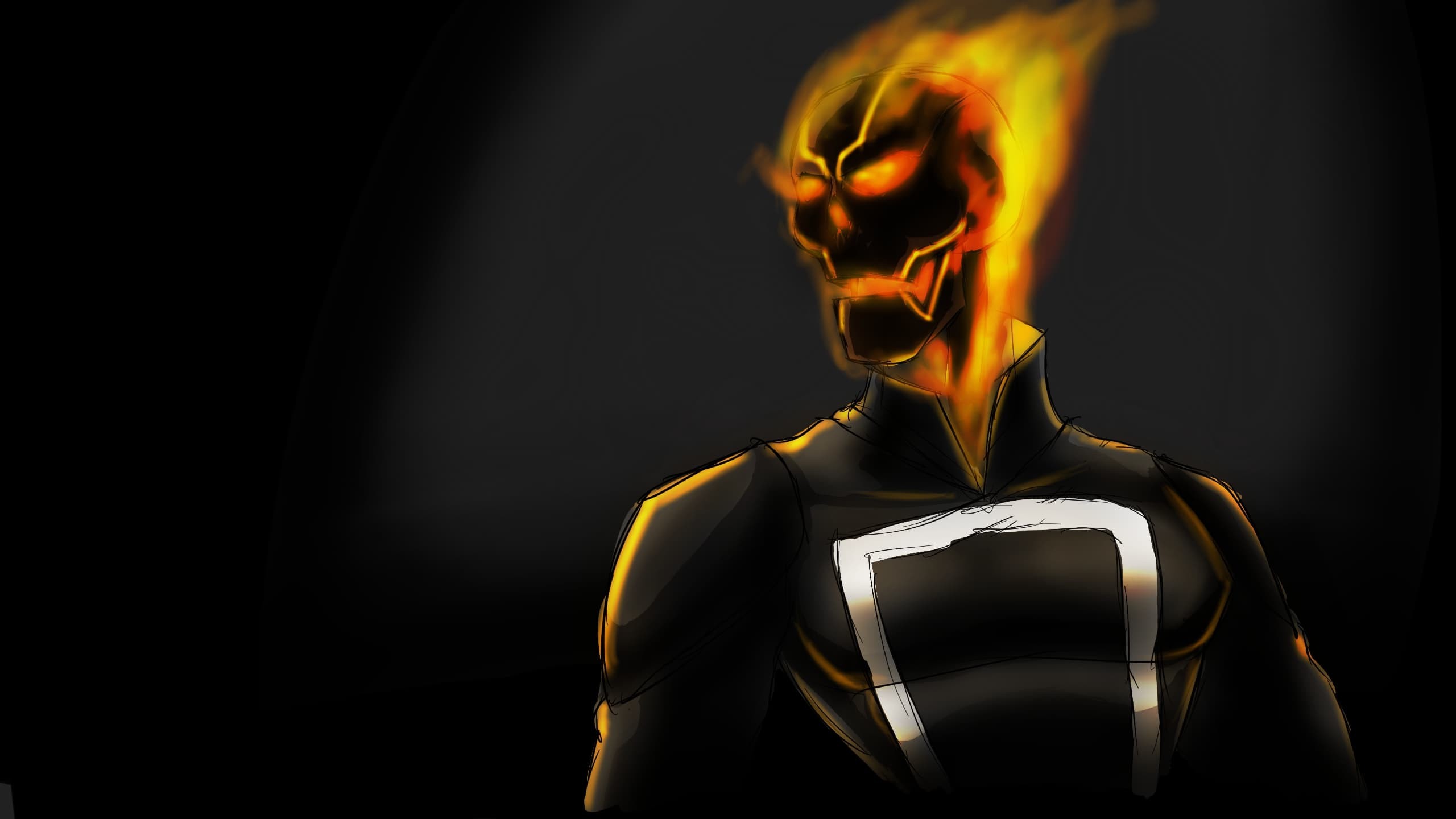 TV Series – Agents of Shield Ghost Rider art