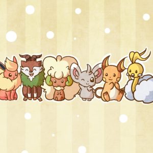 Cute Eevee Evolutions
