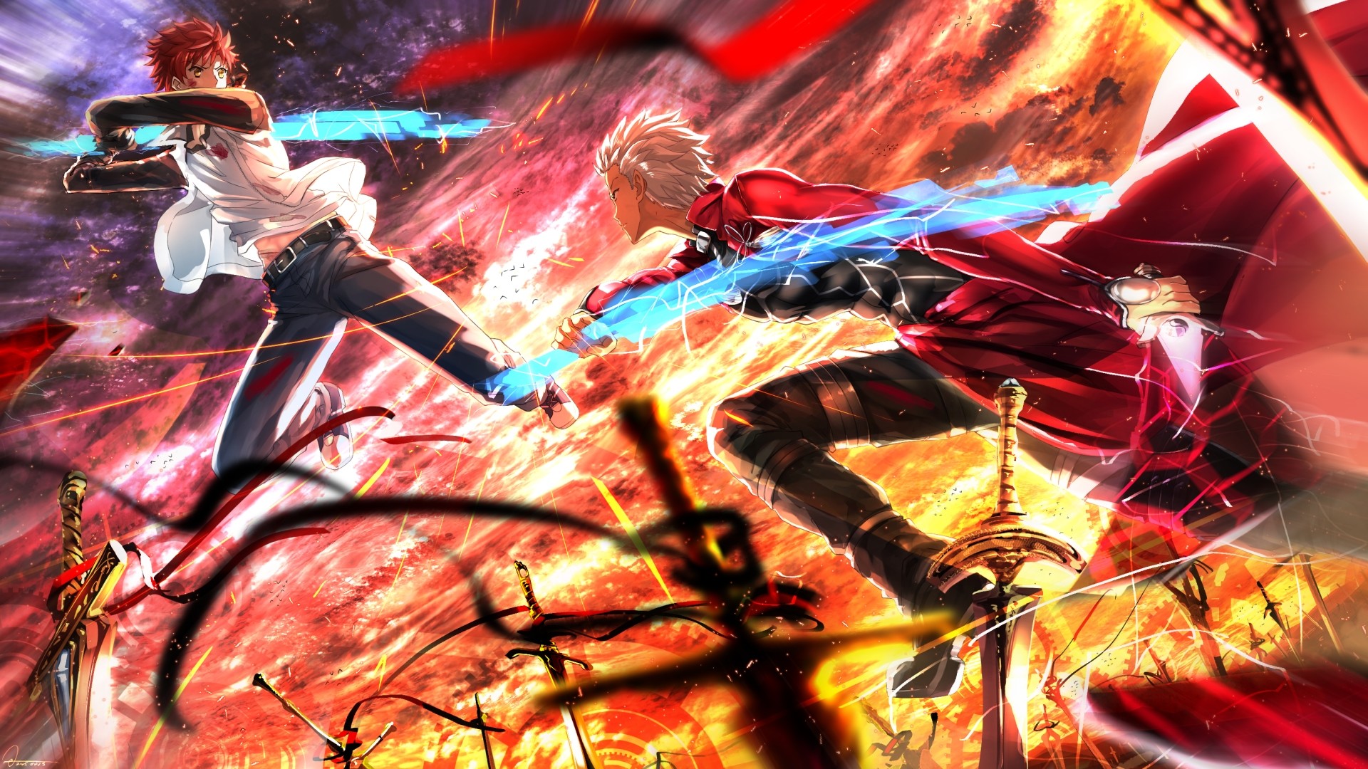 Fate / stay night Unlimited Blade Works Wallpapers