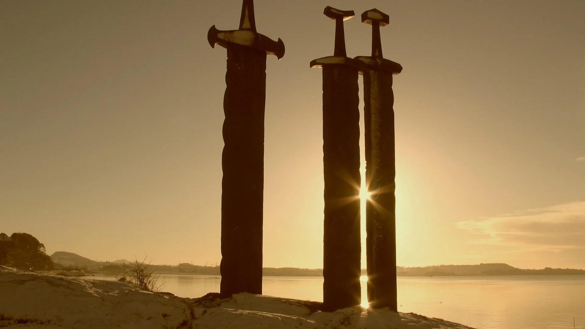 Ancient – Sverd Fjell Sunset Swords Norse Viking Pagan Nordic North Norway Pictures for HD 16