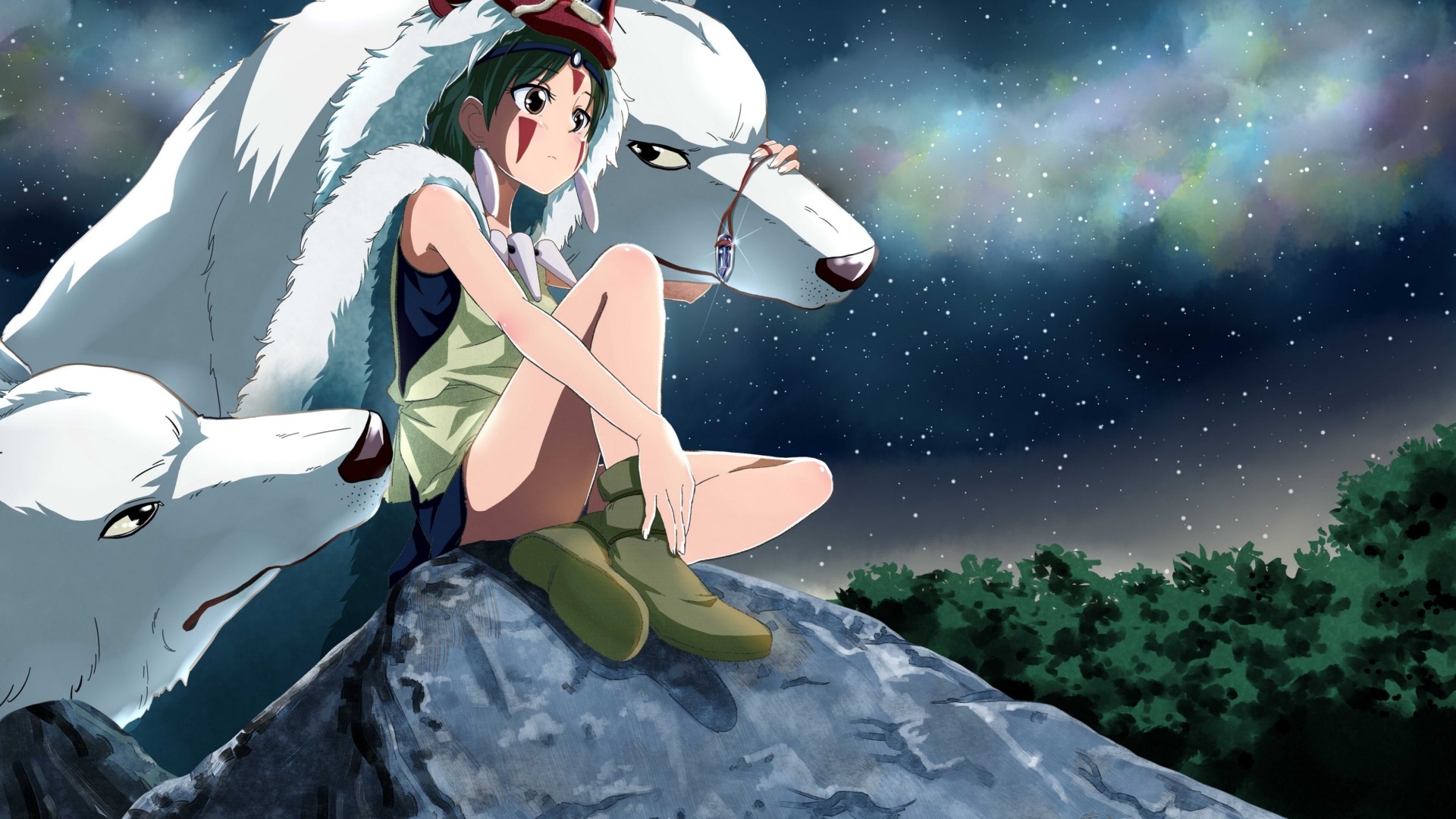 Download Princess Mononoke Hayao Miyazaki Wolf Elite Epic Anime Wallpaper  In Many Resolutions