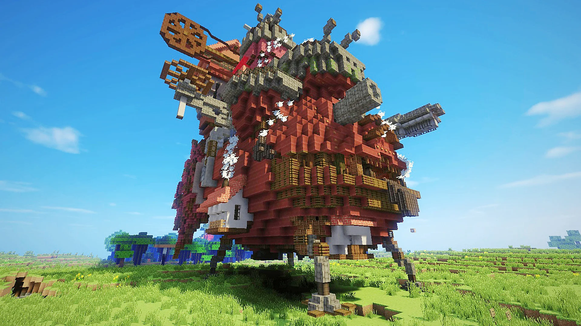 BuildsMy friend built Howl's Moving Castle …