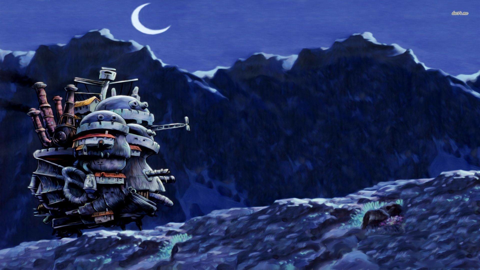 Howls Moving Castle – Studio Ghibli Wallpaper