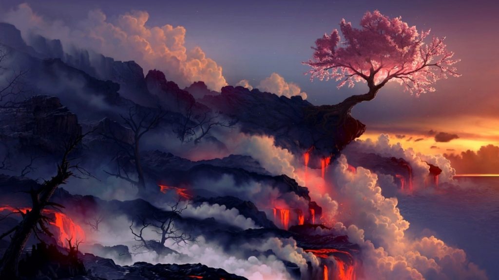 High Resolution Amazing Fantasy Landscape Wallpaper Hd 27 Full Download Wallpaper Pinterest Fantasy Landscape Art Google And Fantasy Art