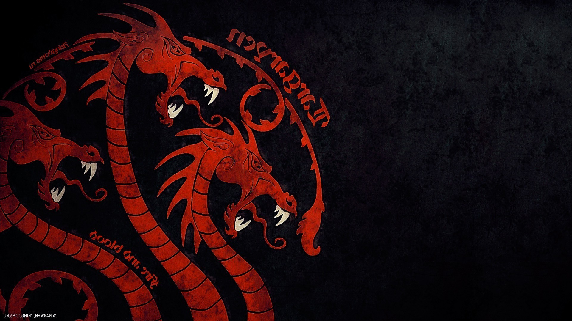 Game Of Thrones, House Targaryen, Fire And Blood, Dragon, Sigils Wallpapers HD / Desktop and Mobile Backgrounds
