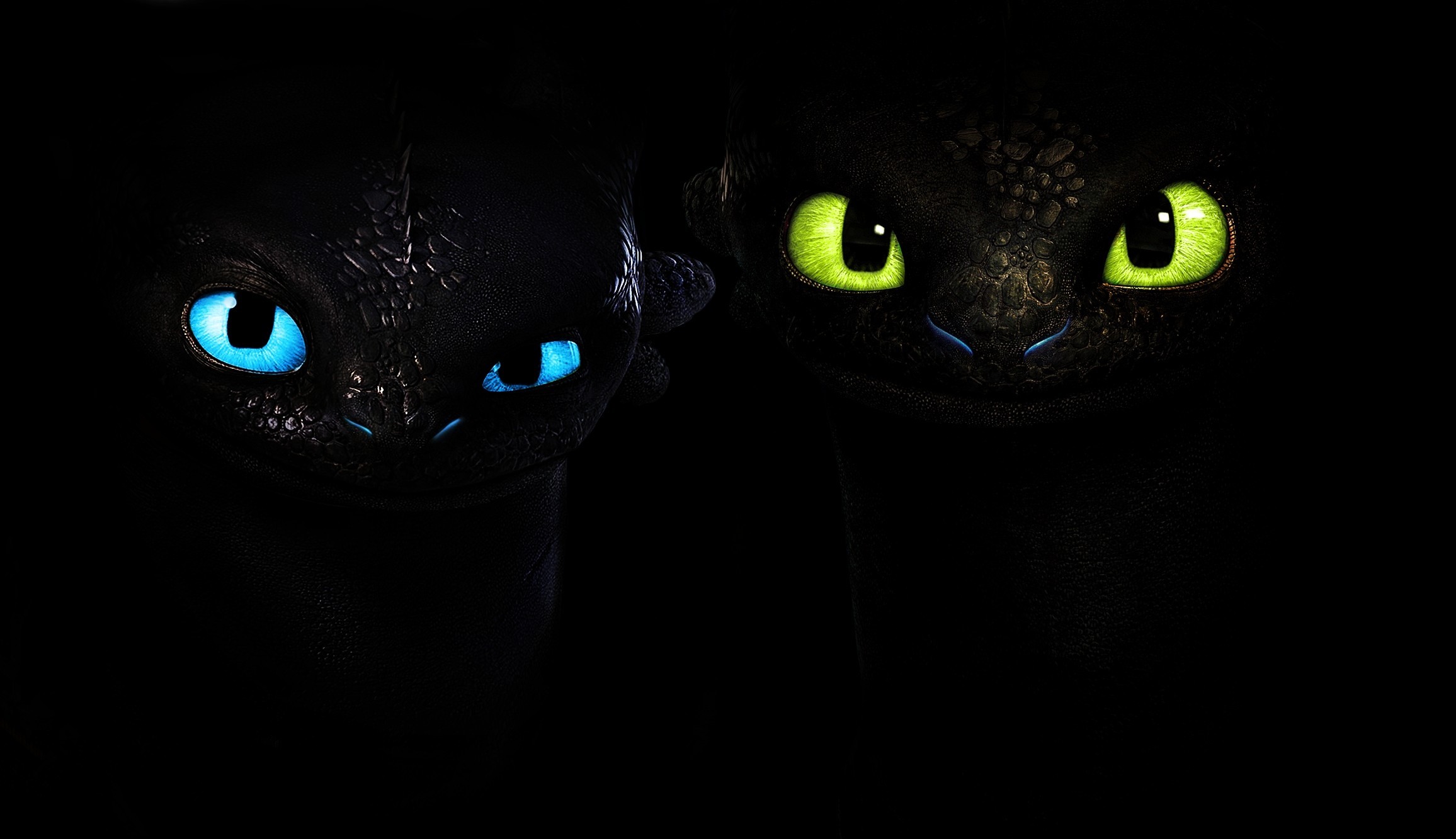 Wallpapers How to Train Your Dragon Glance Black background