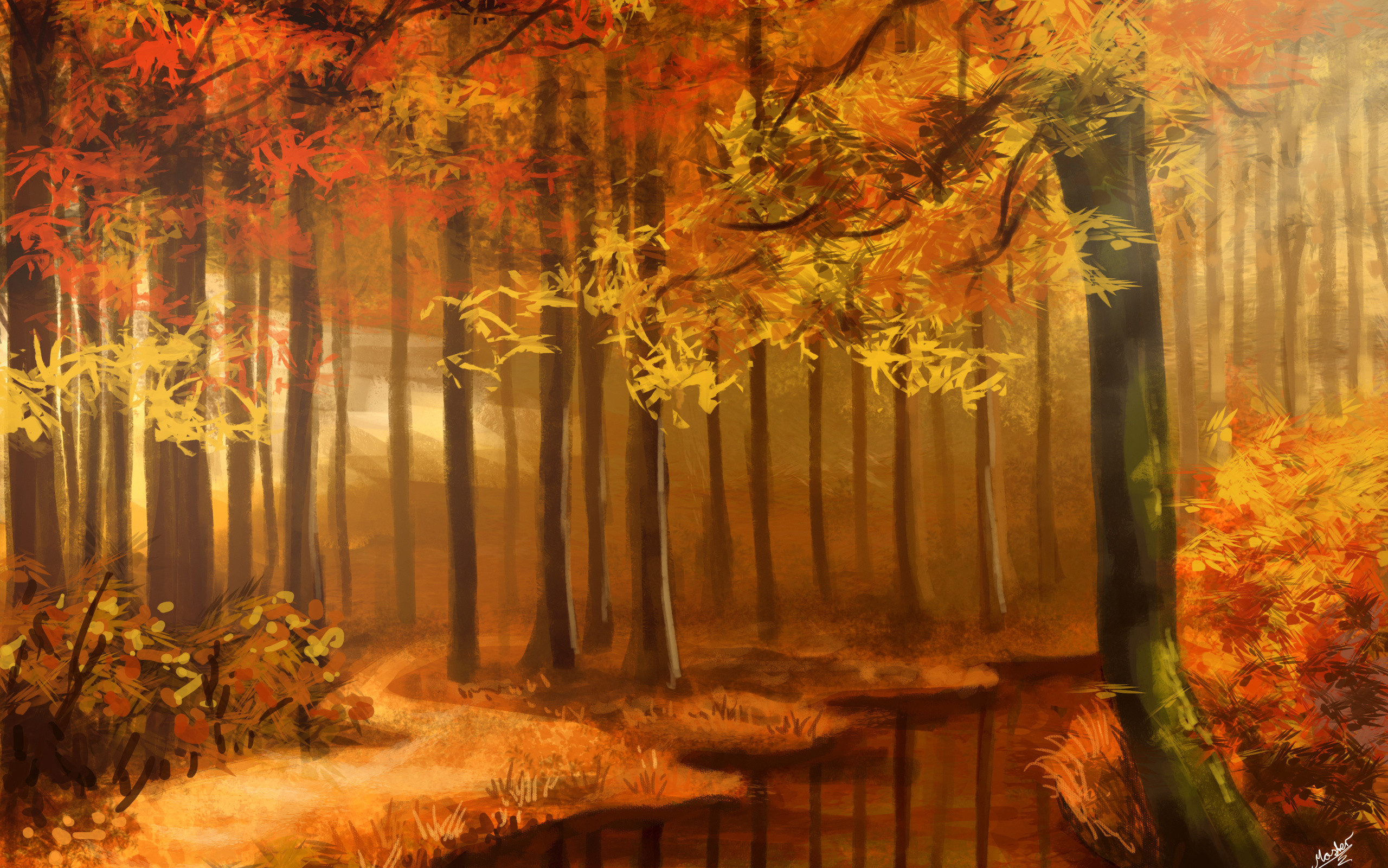 HD Wallpaper Background ID244085. Fantasy Forest