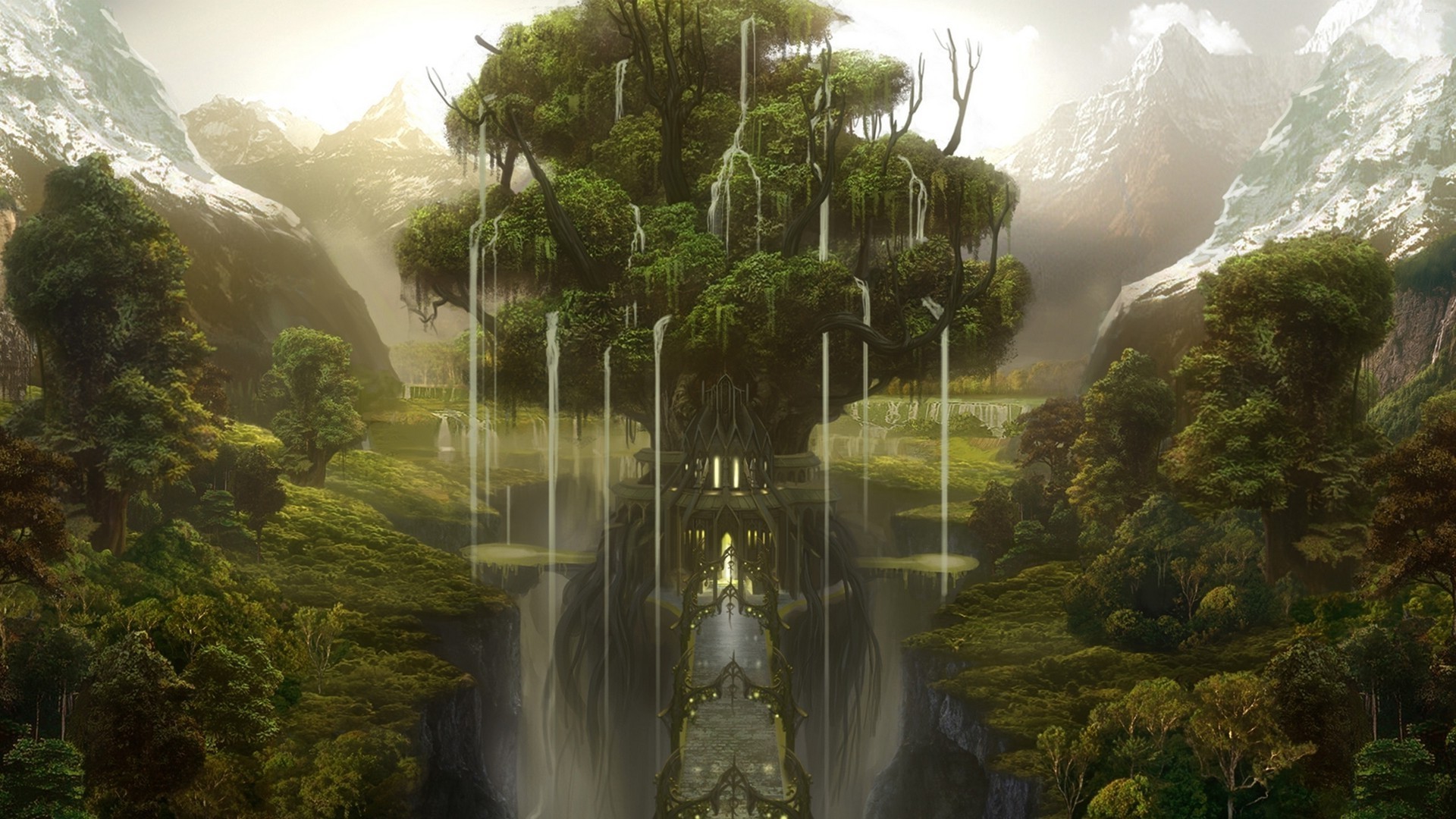 Fantasy Forest Wallpaper [1920 x 1080] …