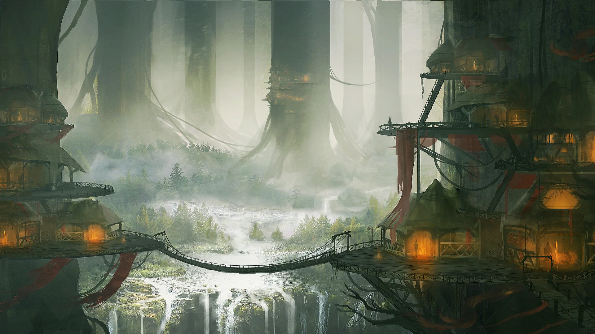 Fantasy Forest Landscape Wallpaper 2014 HD