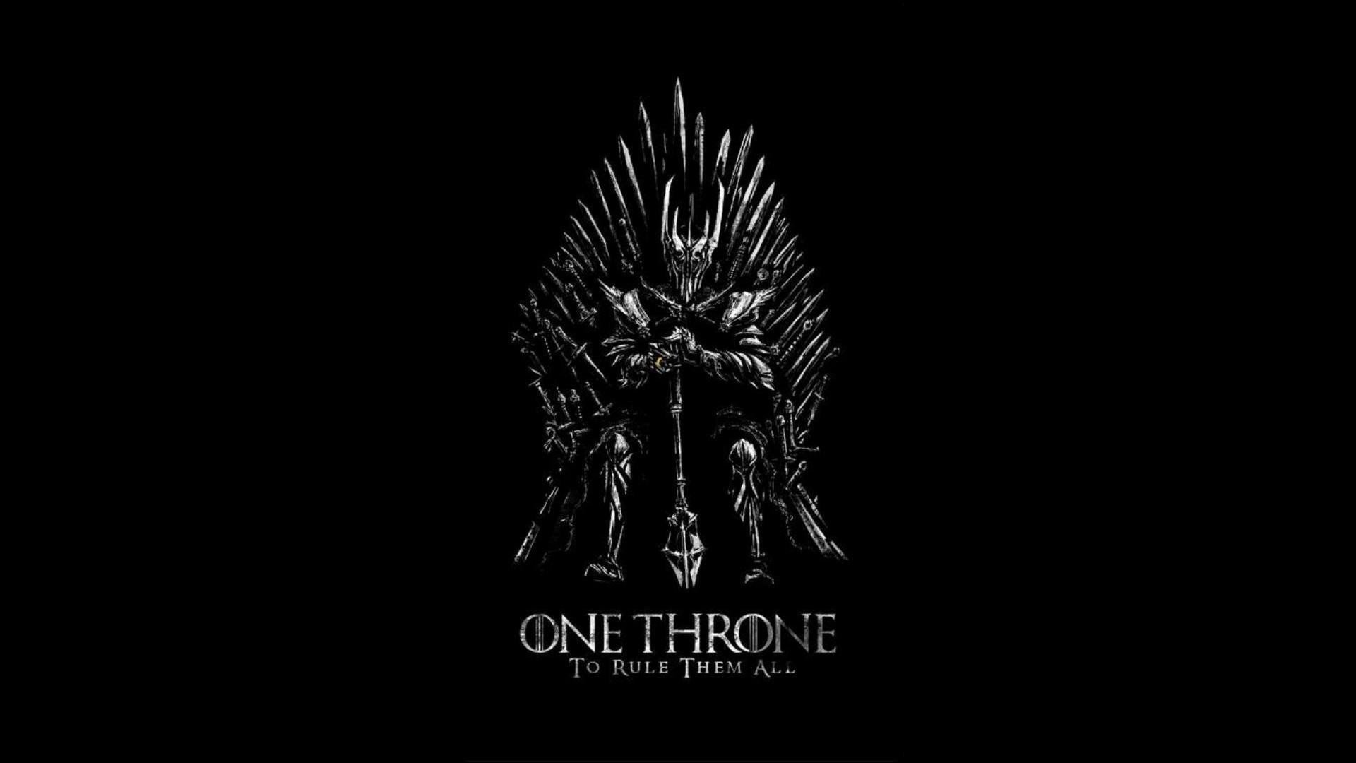 Game Of Thrones Iron Throne Sauron The Lord Rings …